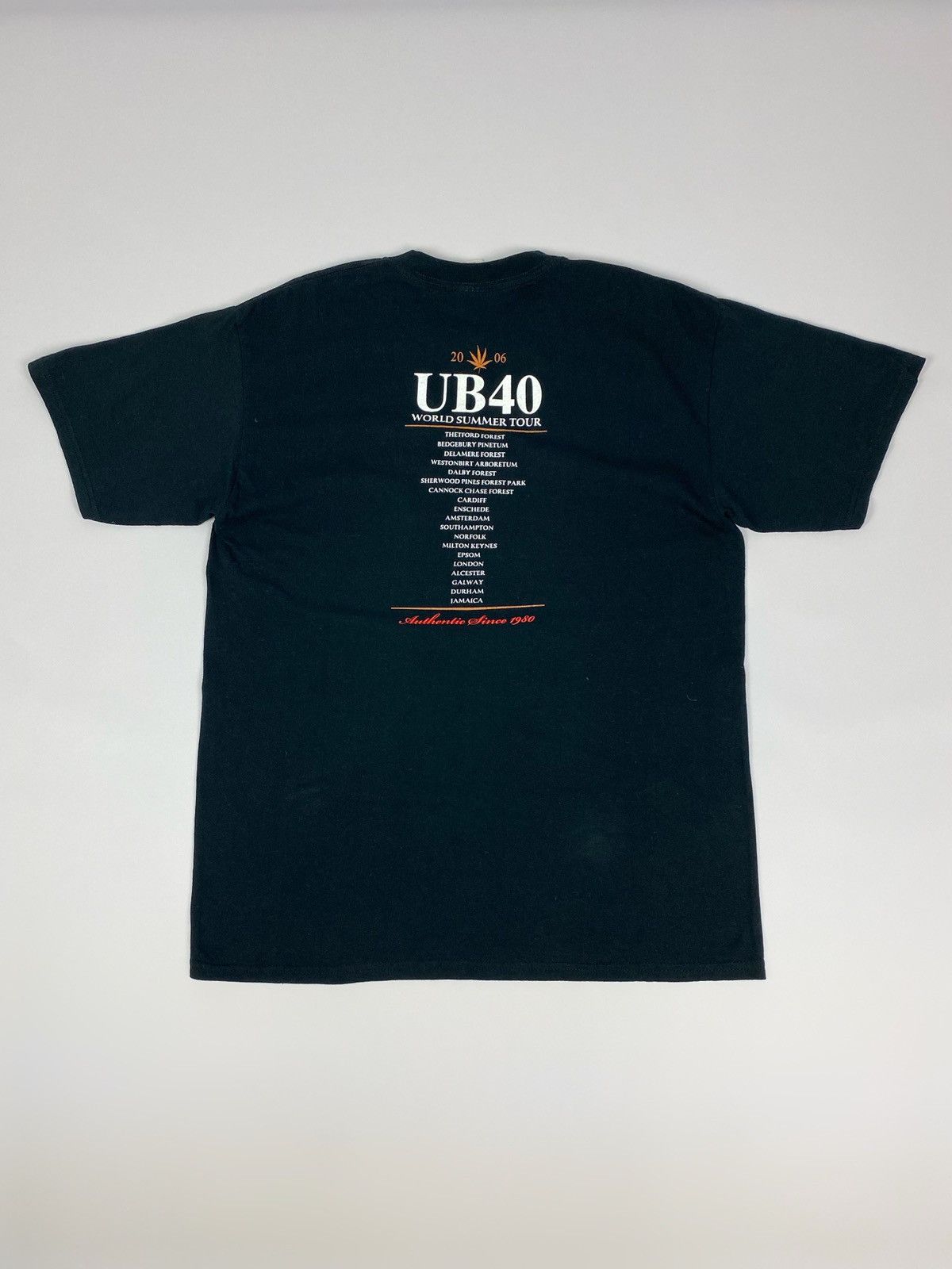 Band Tees 2006 Vintage UB40 Pop Reggae World Summer Tour T-Shirt Size US L / EU 52-54 / 3 - 6 Thumbnail