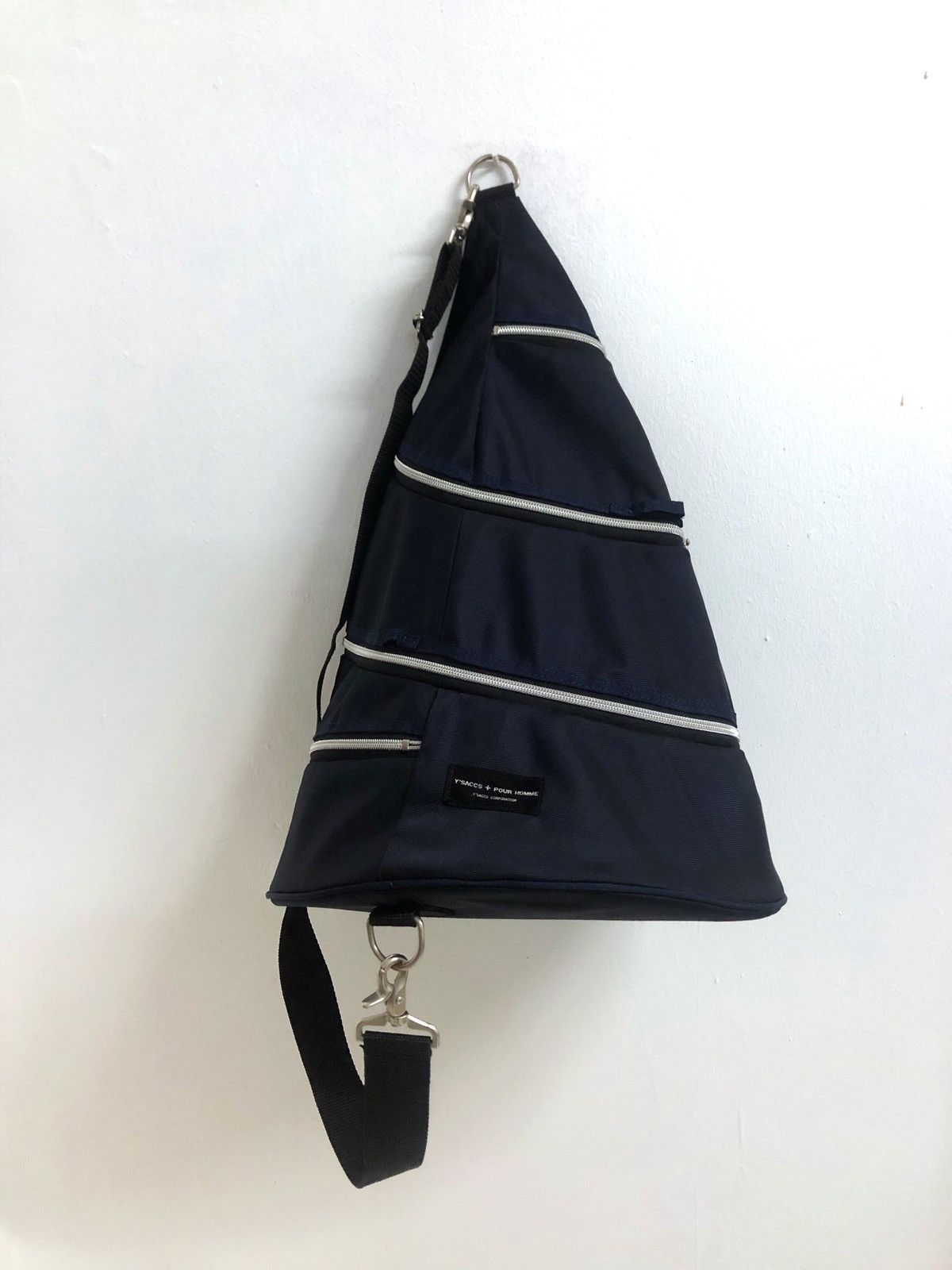 Japanese Brand × Y's × Yohji Yamamoto Yohji Yamamoto Cone Crossbody Bag Size ONE SIZE - 1 Thumbnail