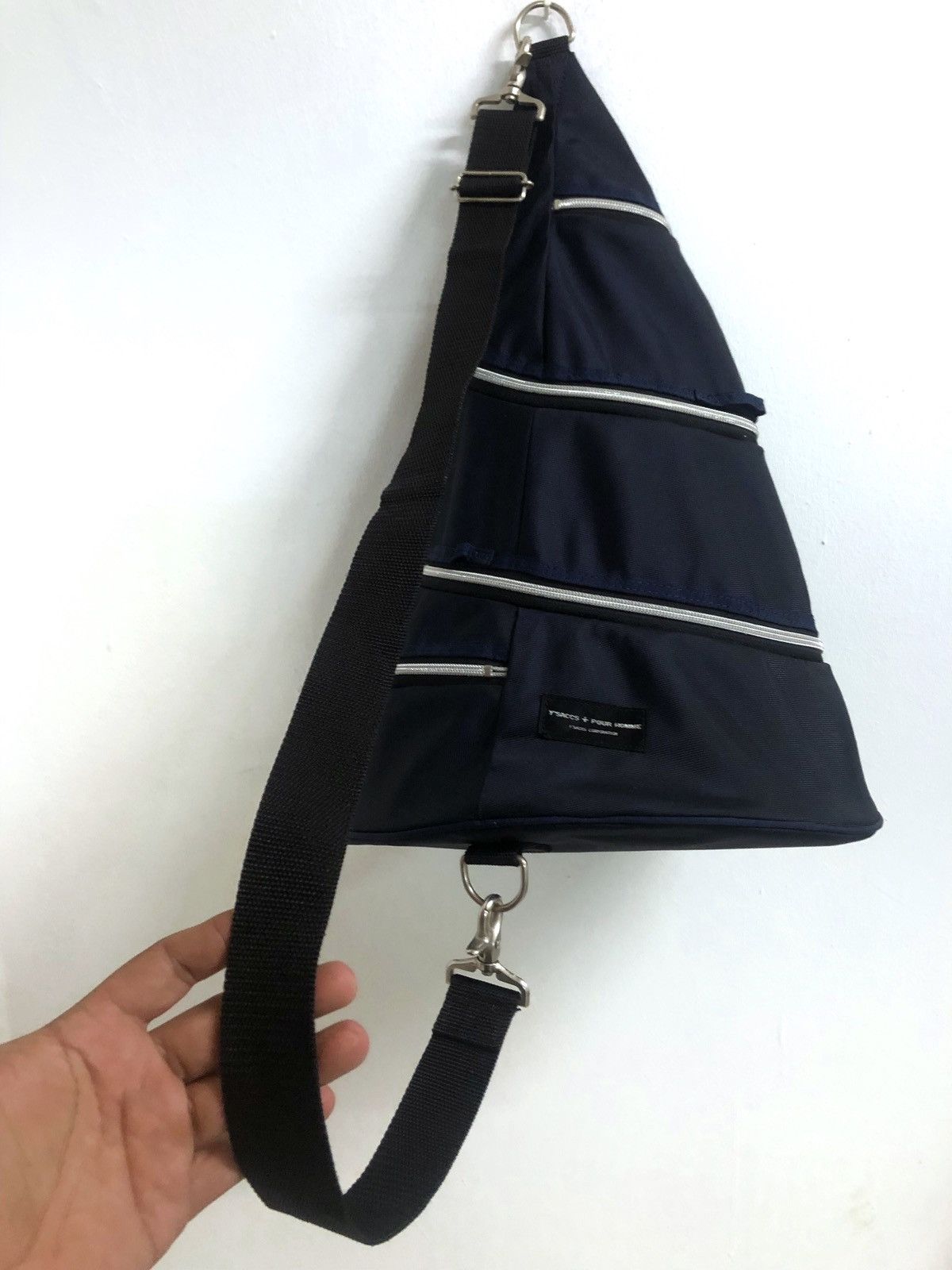 Japanese Brand × Y's × Yohji Yamamoto Yohji Yamamoto Cone Crossbody Bag Size ONE SIZE - 5 Thumbnail