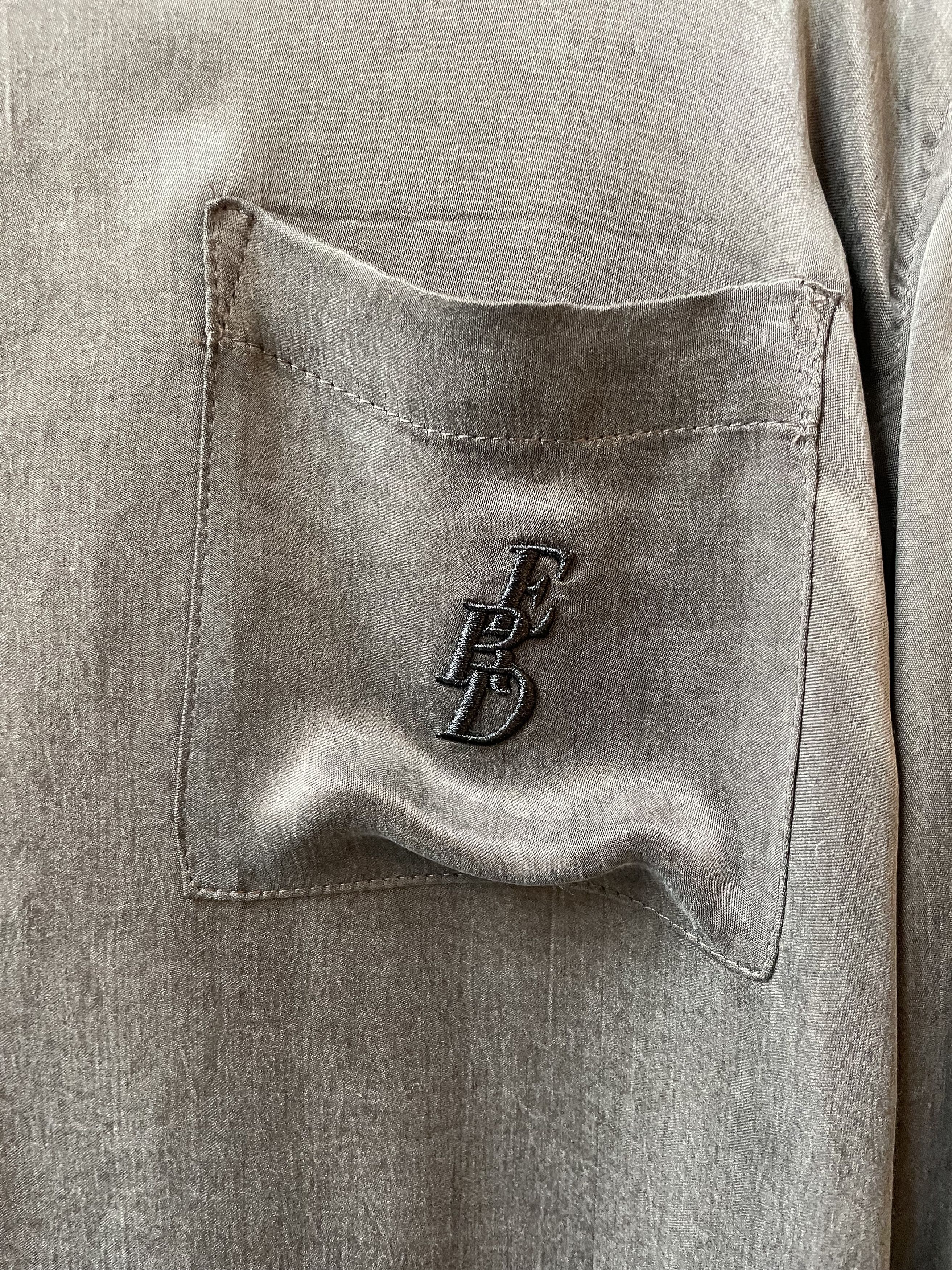 Enfants Riches Deprimes ERD SILKY LAKE GENEVA GREY WASH BUTTON DOWN Size US L / EU 52-54 / 3 - 3 Thumbnail