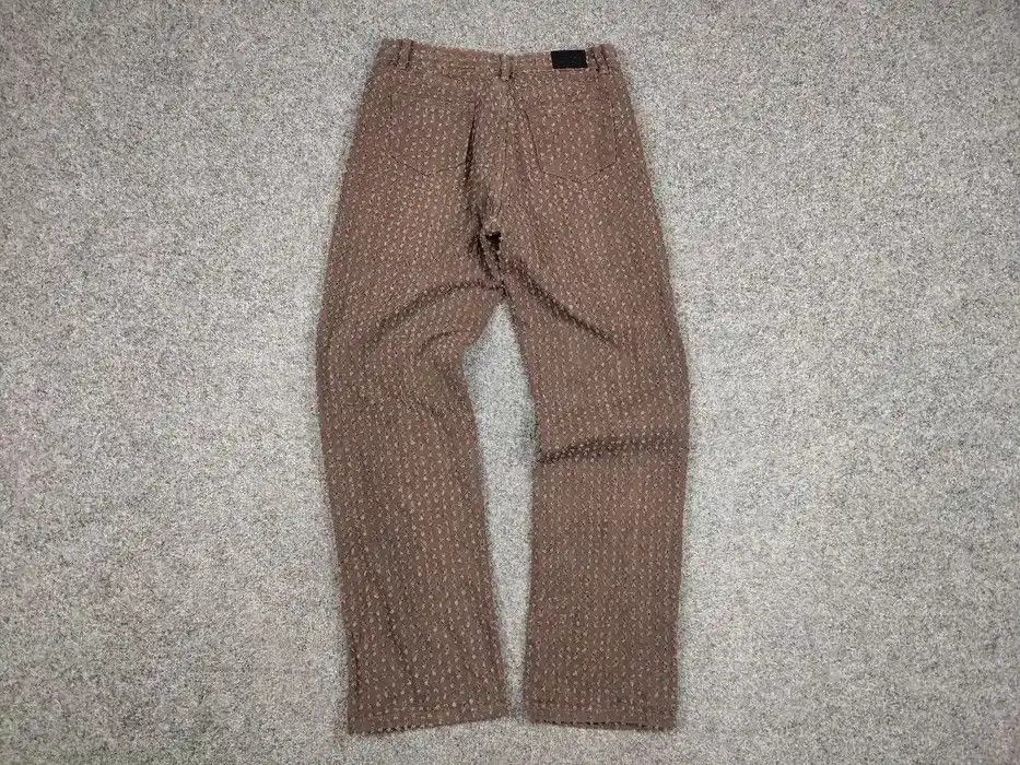 Japanese Brand Vintage Hype Japan Brown Denim Distressed Jeans Y2K Style Size US 32 / EU 48 - 6 Thumbnail