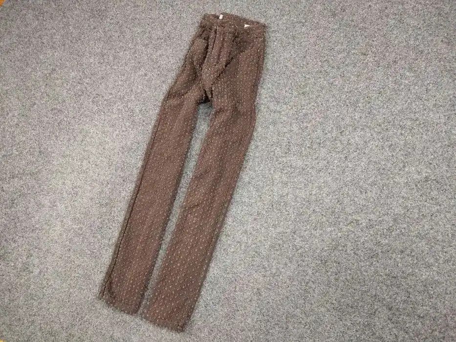 Japanese Brand Vintage Hype Japan Brown Denim Distressed Jeans Y2K Style Size US 32 / EU 48 - 2 Thumbnail
