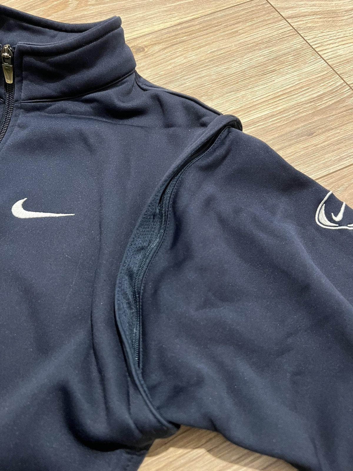 Nike × Vintage Nike Light Jacket + West Vintage Fleece Soccer Jersey Size US S / EU 44-46 / 1 - 3 Thumbnail
