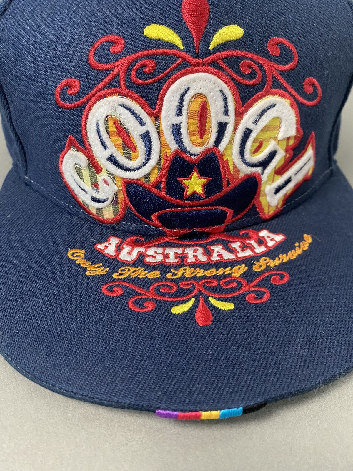 Coogi × Vintage Coogi vintage navy cap snap back big logo trucker hat Size ONE SIZE - 3 Thumbnail