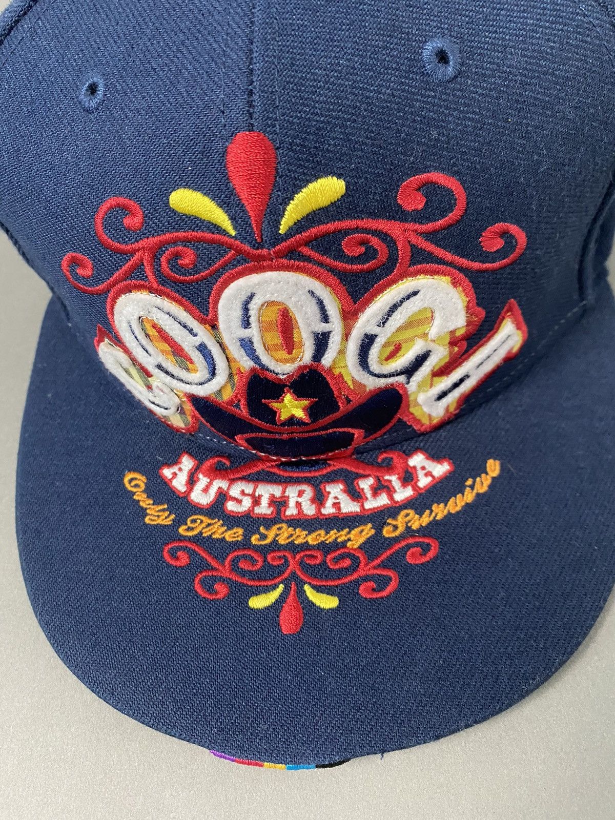 Coogi × Vintage Coogi vintage navy cap snap back big logo trucker hat Size ONE SIZE - 2 Thumbnail