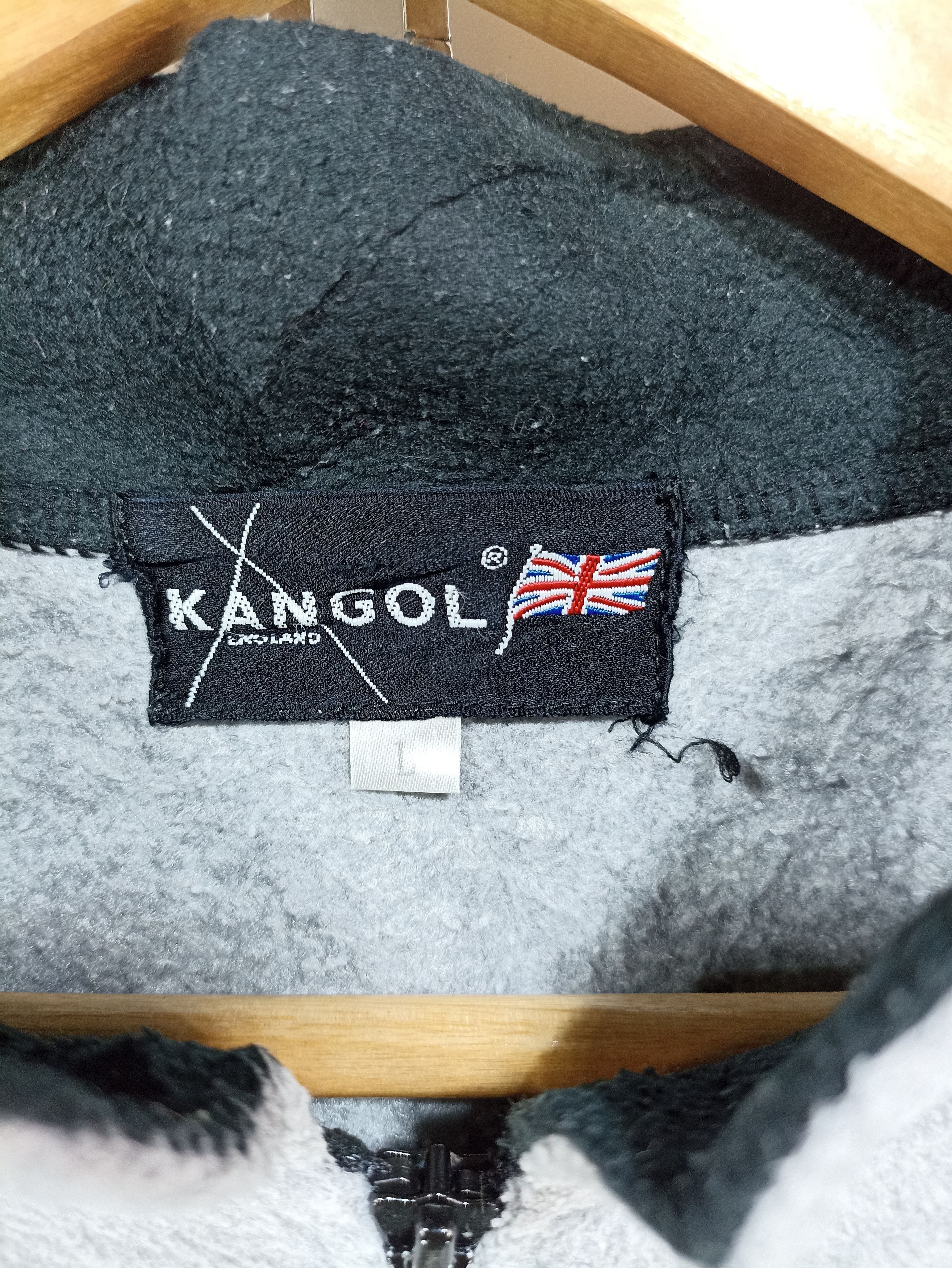 Kangol × Vintage Vintage kangol Fleece Sweatshirt Size US L / EU 52-54 / 3 - 5 Thumbnail