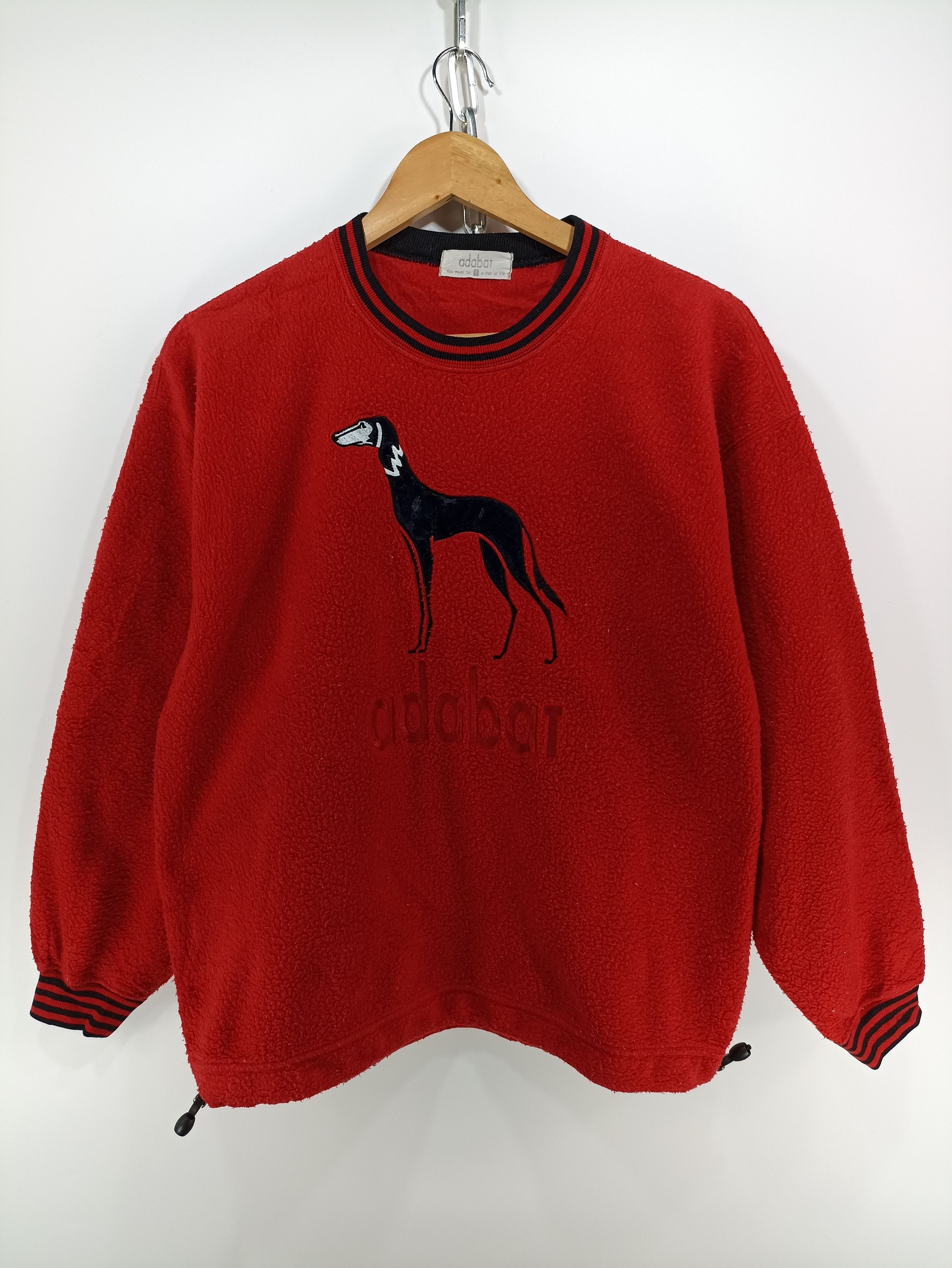 Designer × Japanese Brand × Vintage Vintage adabor Fleece Sweatshirt Made in japan Size US M / EU 48-50 / 2 - 1 Thumbnail