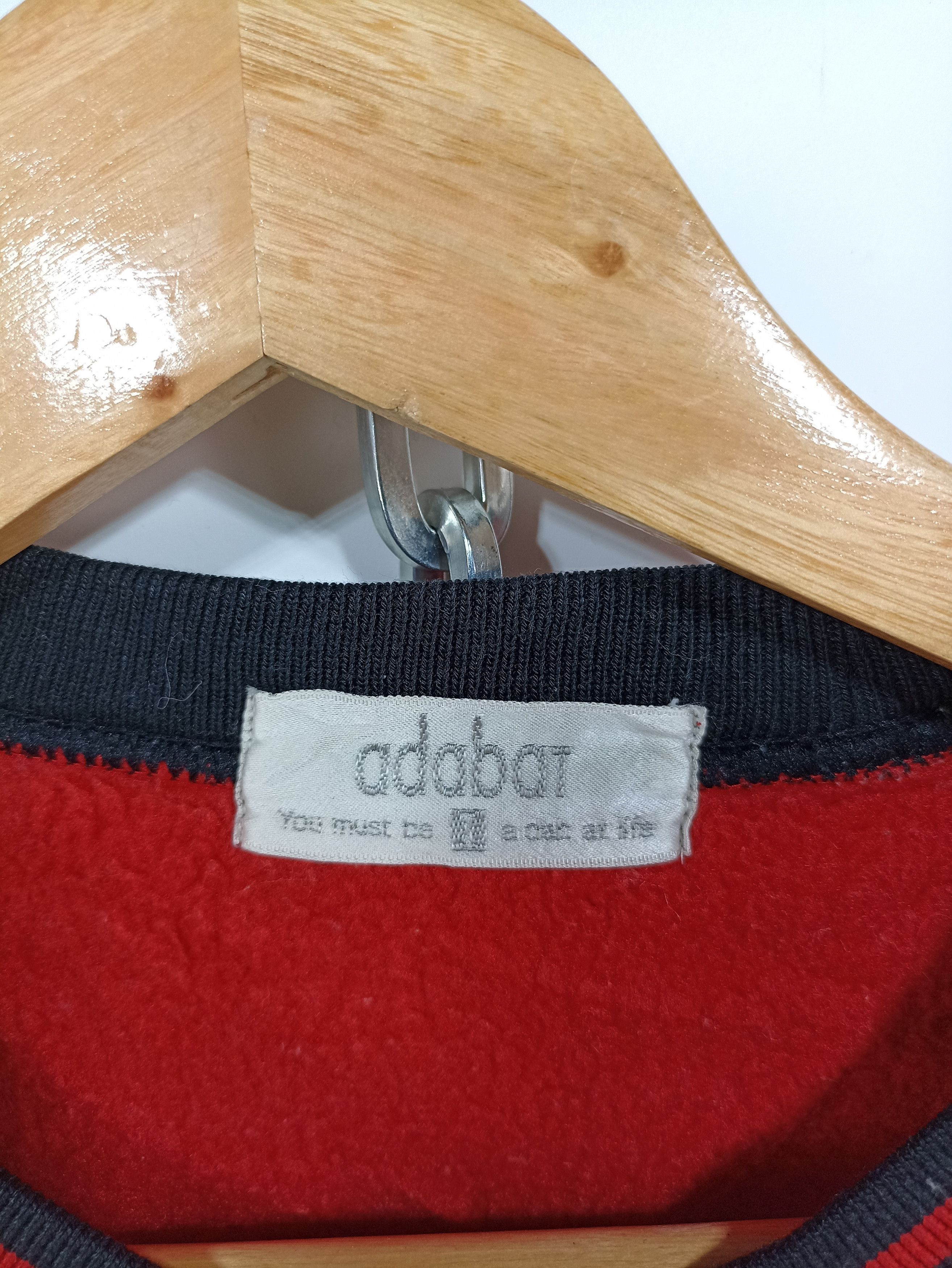Designer × Japanese Brand × Vintage Vintage adabor Fleece Sweatshirt Made in japan Size US M / EU 48-50 / 2 - 3 Thumbnail