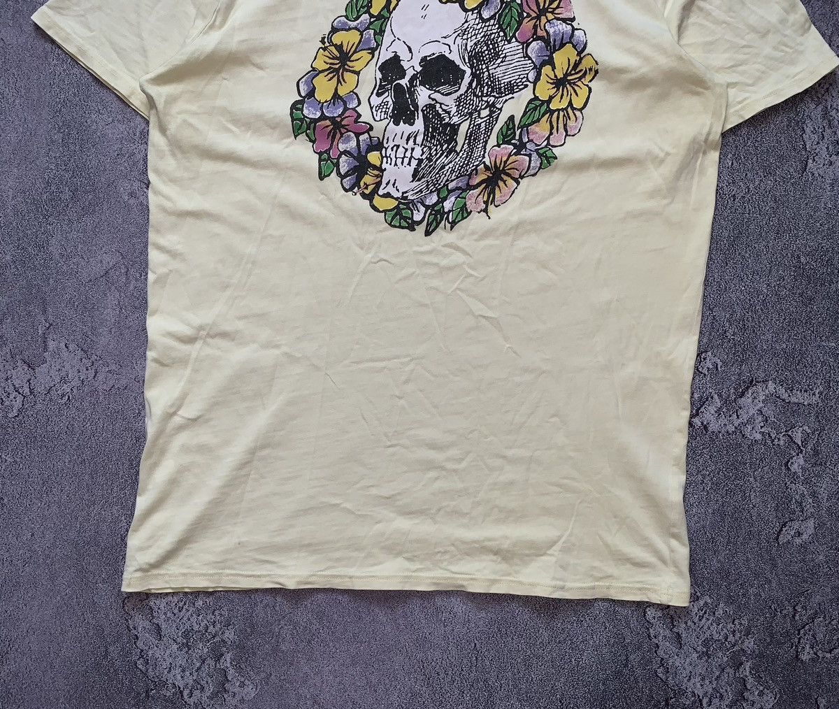 Quicksilver × Quiksilver Quiksilver M big logo scull flowers 💐 tee T-shirt polo dress Size US M / EU 48-50 / 2 - 10 Thumbnail