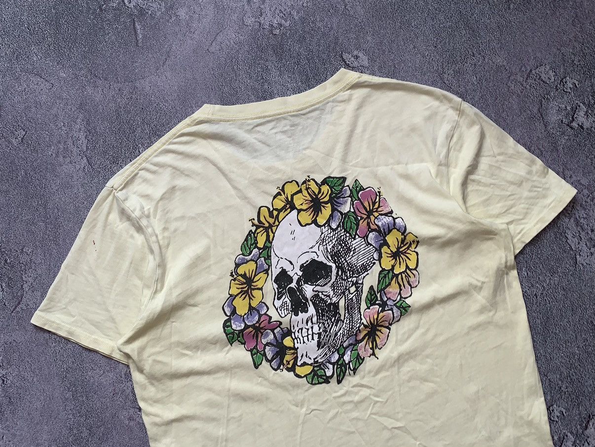 Quicksilver × Quiksilver Quiksilver M big logo scull flowers 💐 tee T-shirt polo dress Size US M / EU 48-50 / 2 - 11 Thumbnail