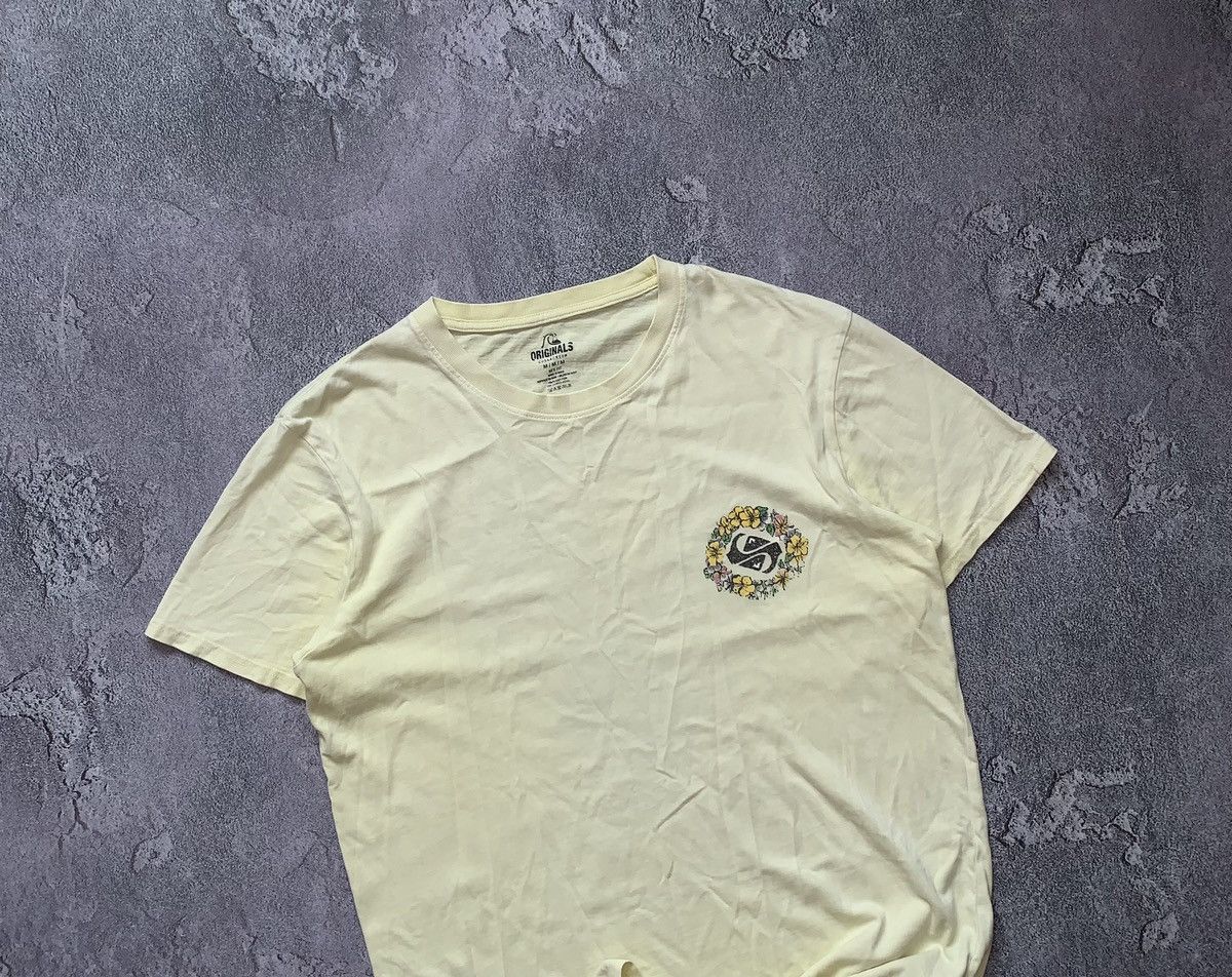 Quicksilver × Quiksilver Quiksilver M big logo scull flowers 💐 tee T-shirt polo dress Size US M / EU 48-50 / 2 - 3 Thumbnail