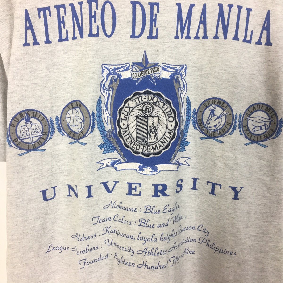 Other Vintage 90’s The Ateneo de Manila University Crew Neck Size US M / EU 48-50 / 2 - 4 Thumbnail
