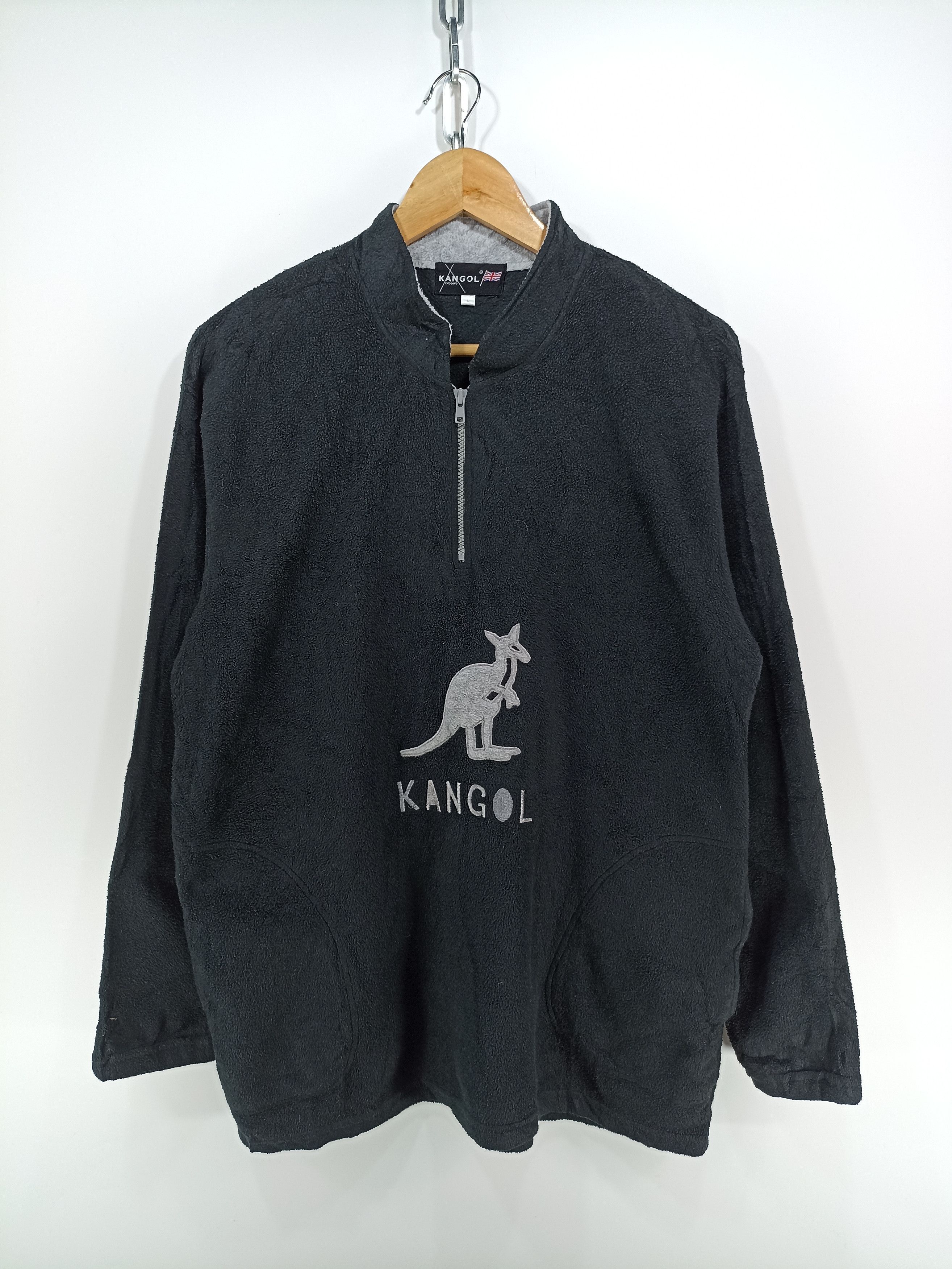 Kangol × Vintage Vintage Kangol Fleece Sweatshirt Size US M / EU 48-50 / 2 - 1 Thumbnail