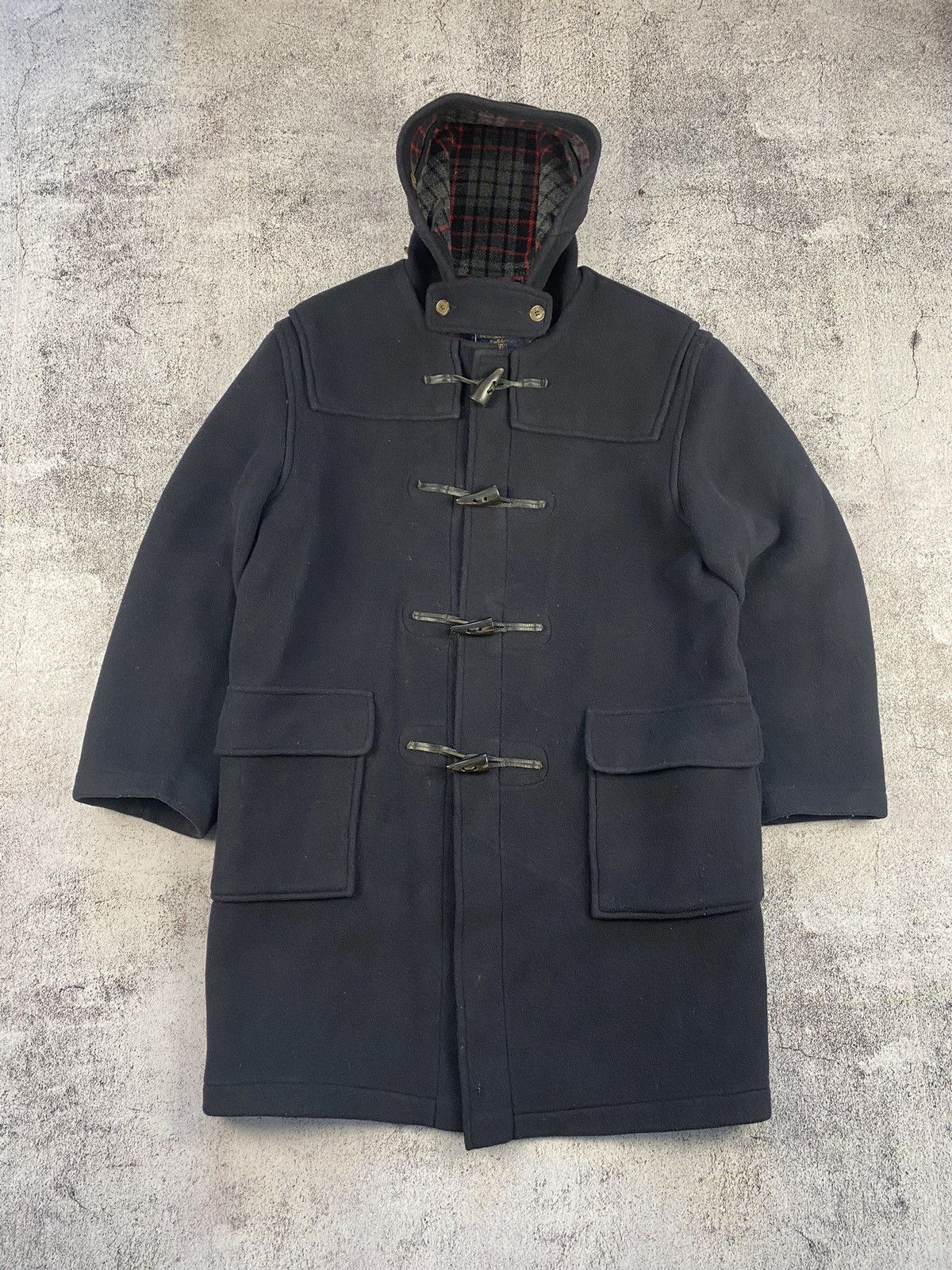 Gloverall × Streetwear × Vintage Vintage Gloverall Wool Duffle Coat ...