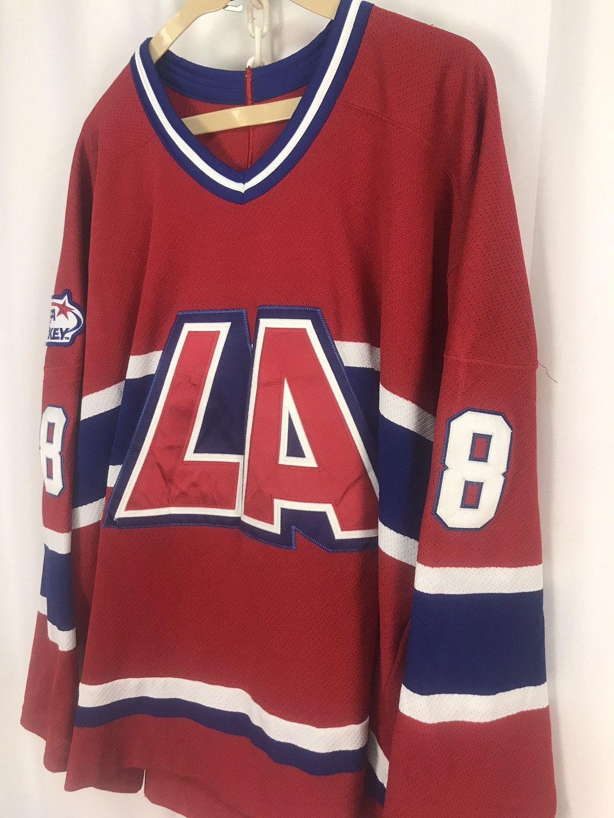 Ccm × Vintage Vintage ice hockey with patches by ccm Size US XL / EU 56 / 4 - 6 Thumbnail