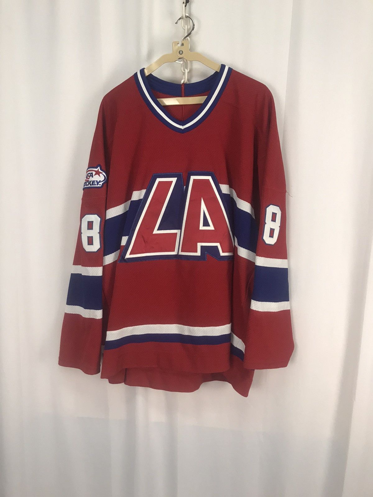 Ccm × Vintage Vintage ice hockey with patches by ccm Size US XL / EU 56 / 4 - 8 Thumbnail