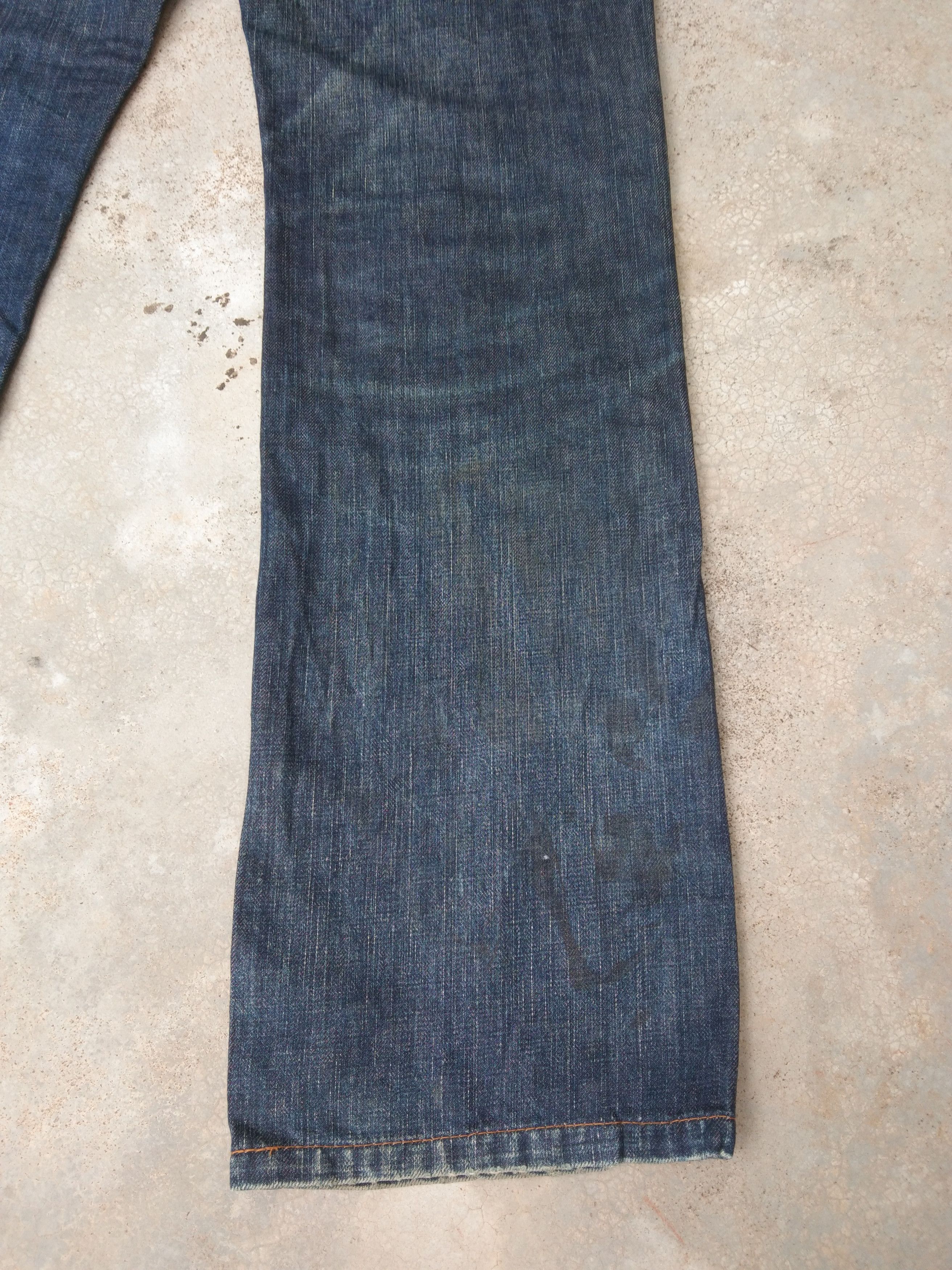 Levi's Vintage Levi's Jeans 502 Distressed Faded Blue Denim 28x30 Size US 28 / EU 44 - 3 Thumbnail