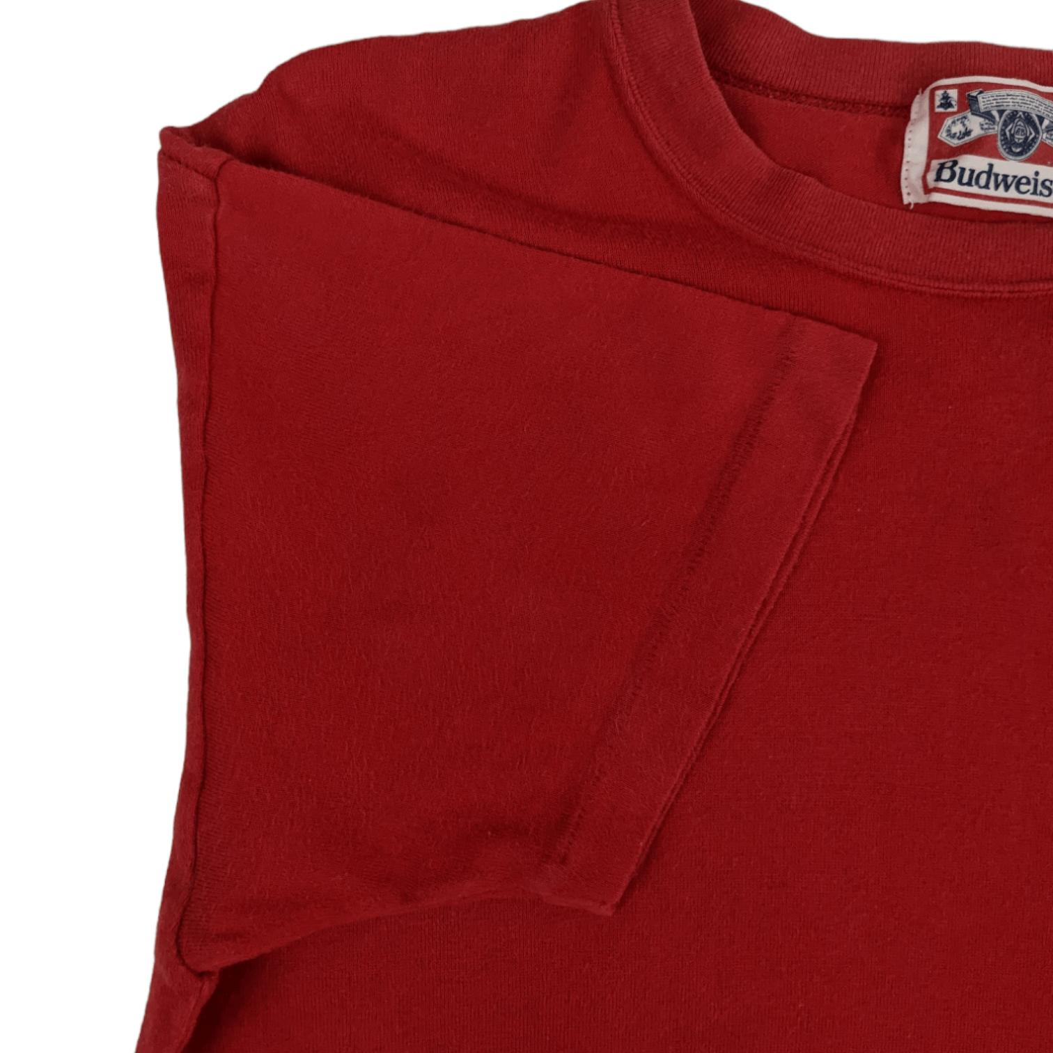 Budweiser Vintage 90's BUDWEISER Big Spell Out Single Stitches T-Shirt Size US M / EU 48-50 / 2 - 8 Thumbnail