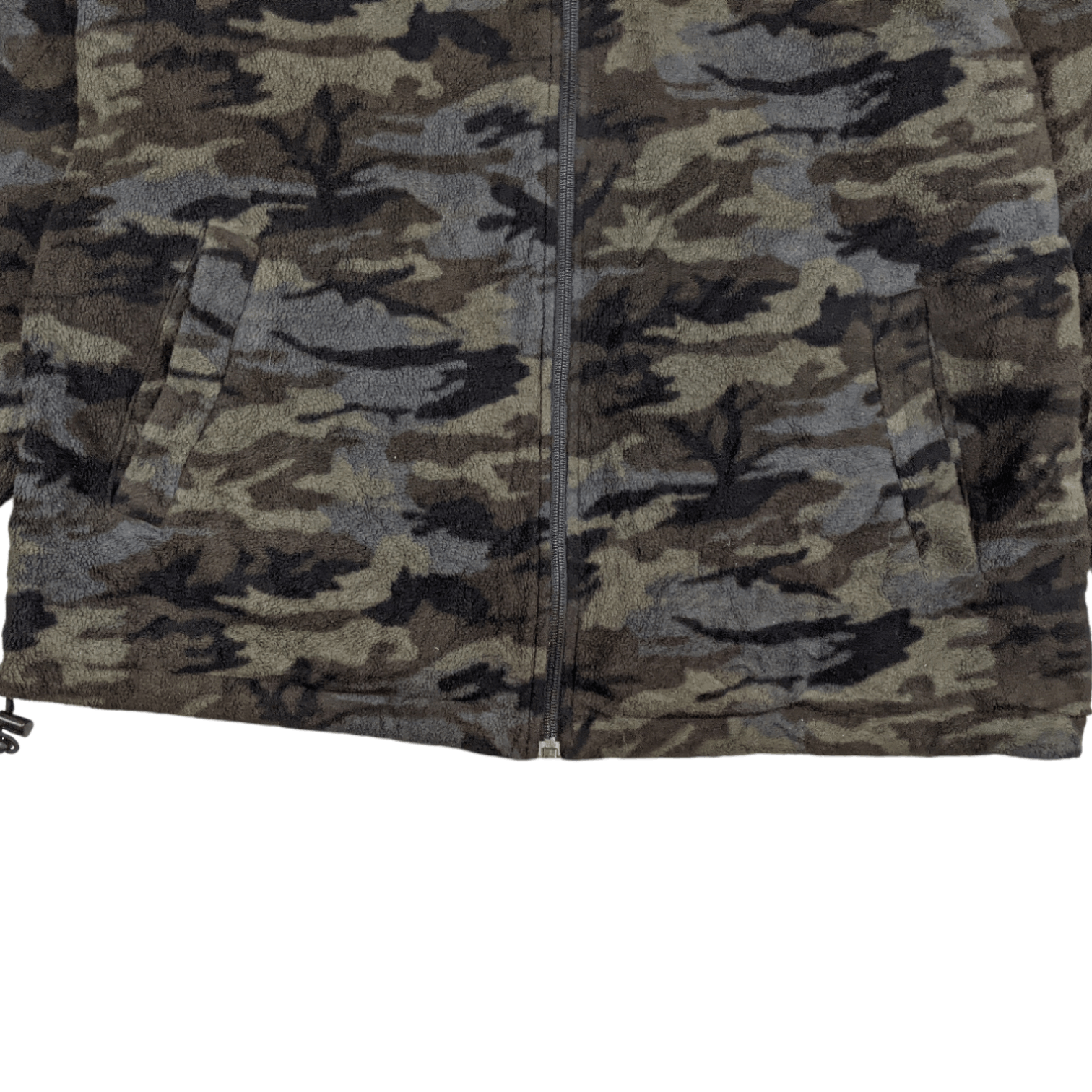 Japanese Brand 2000's UNIQLO Camouflage Fleece Windbreaker Winter Jacket Size US M / EU 48-50 / 2 - 5 Thumbnail