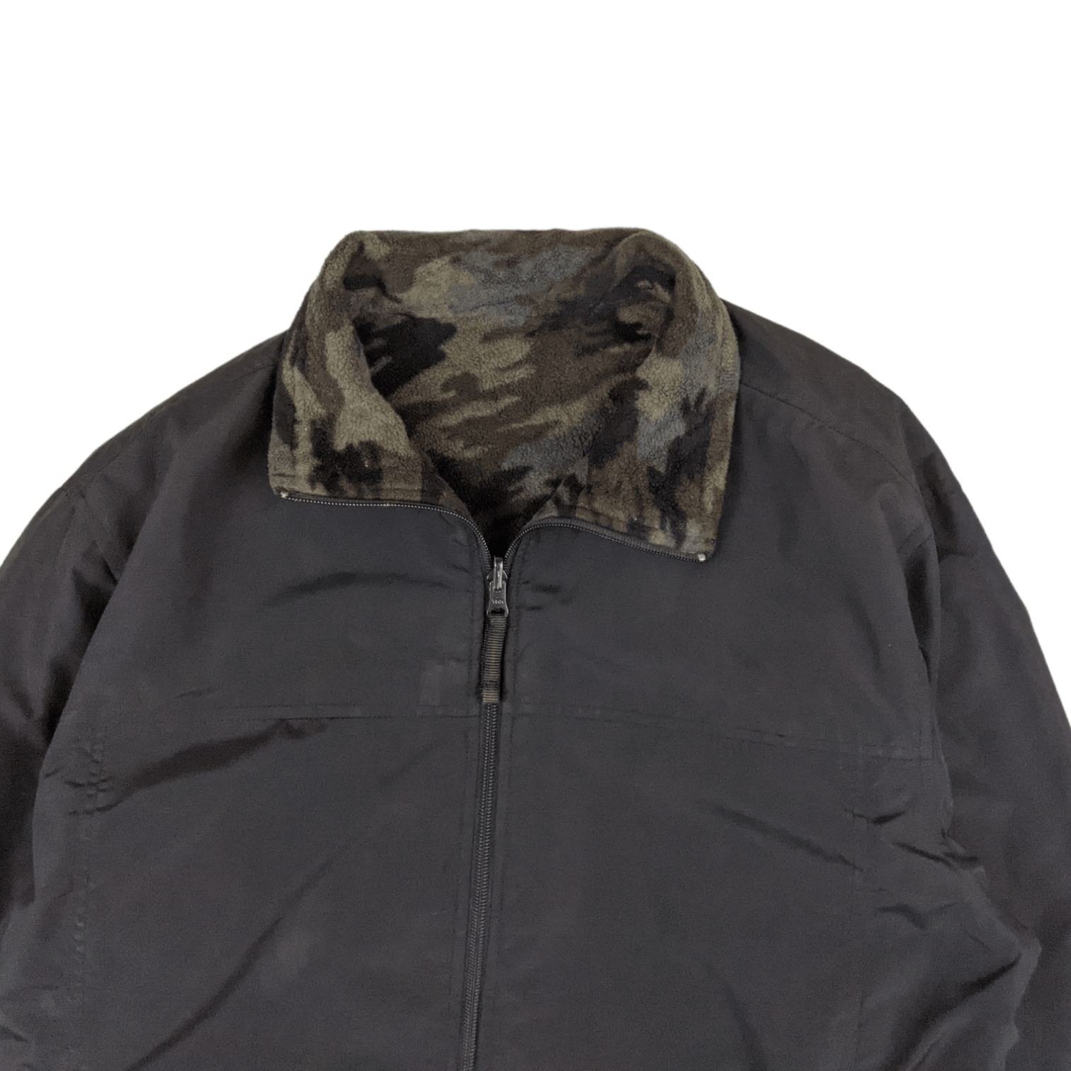 2000's UNIQLO Camouflage Fleece Windbreaker Winter Jacket