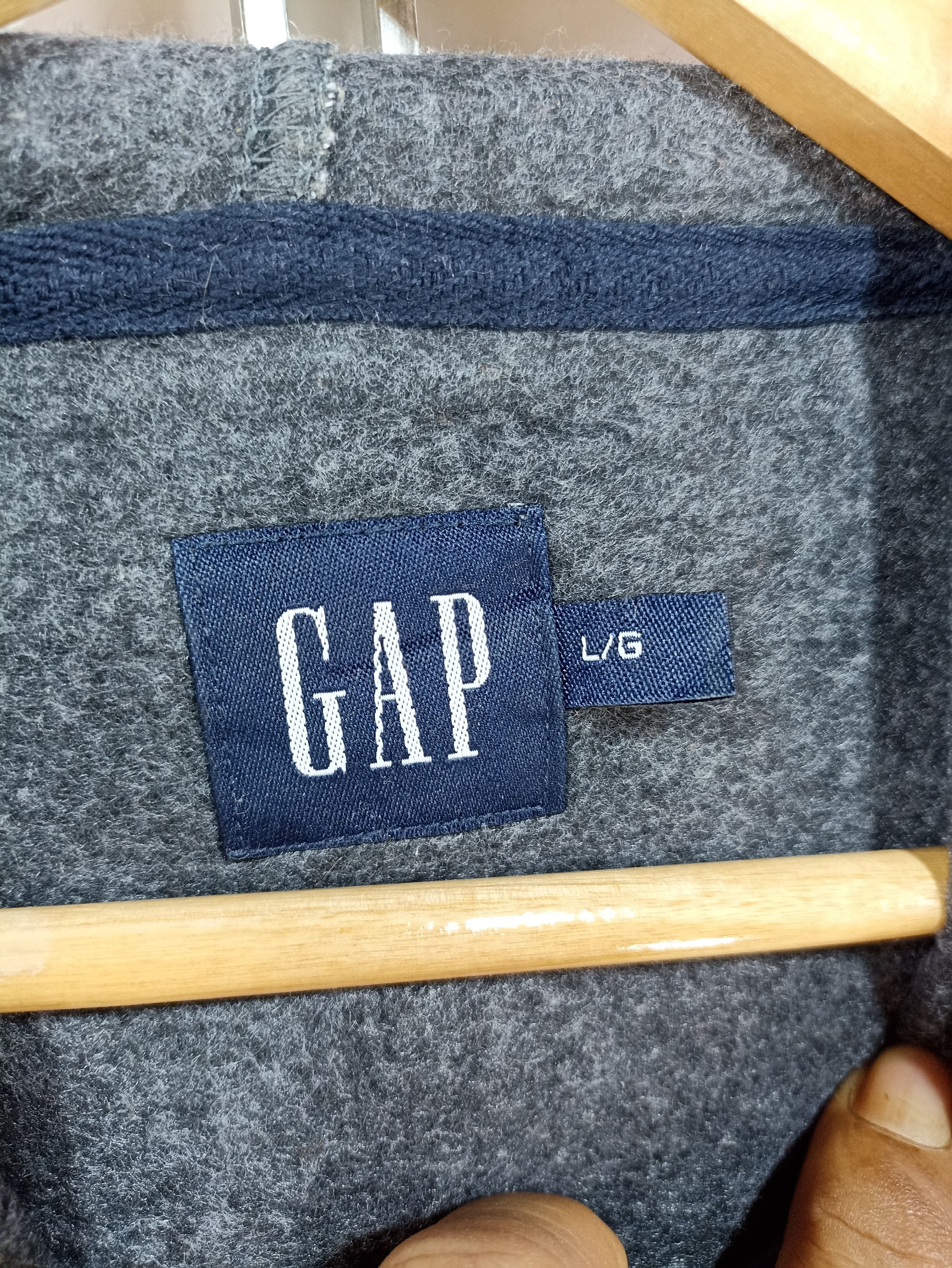 Gap × Vintage Vintage GAP Fleece Hooded Size US L / EU 52-54 / 3 - 4 Thumbnail