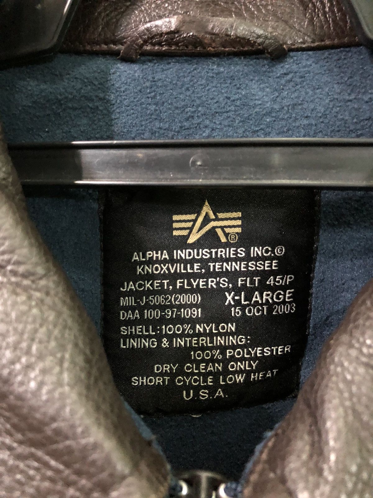 Alpha Industries × Vintage Vintage Alpha Industries Bomber Jacket Size US XL / EU 56 / 4 - 8 Thumbnail