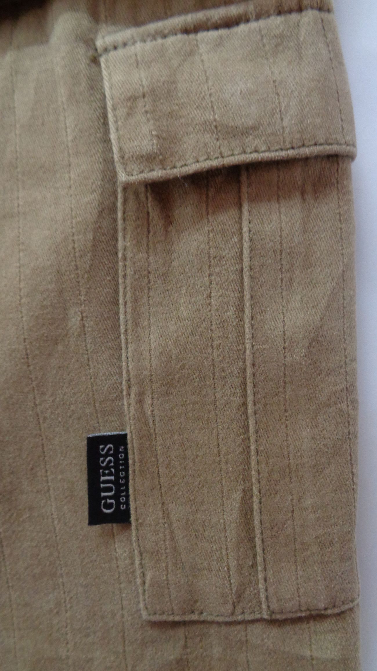 Designer × Guess × Japanese Brand Vintage GUESS COLLECTION Striped Cargo Pant Size US 29 - 8 Thumbnail