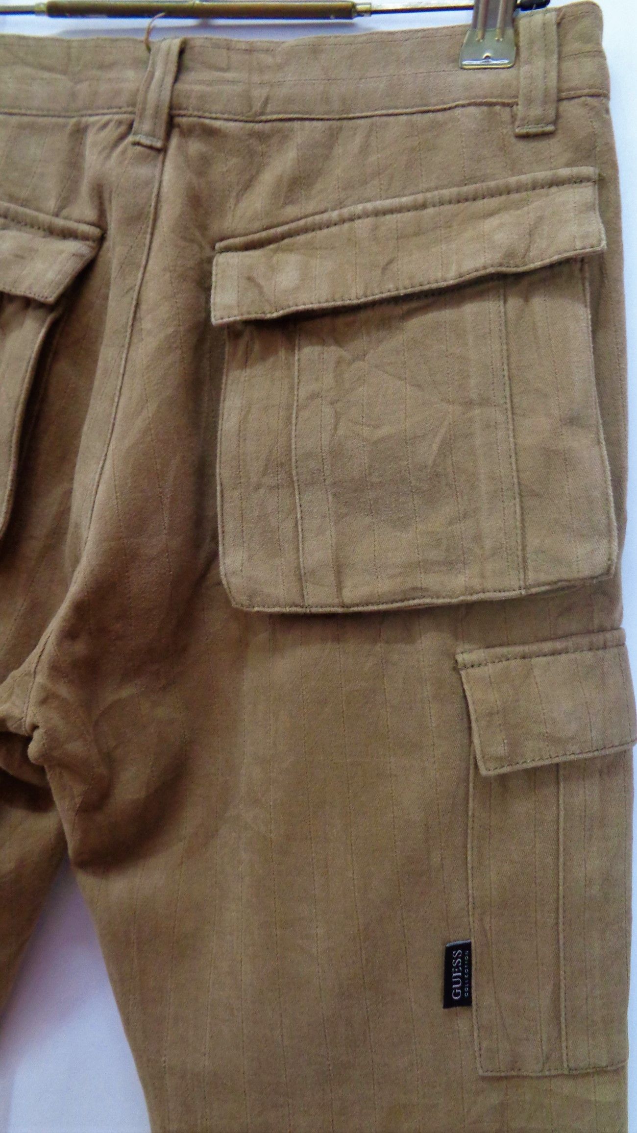 Designer × Guess × Japanese Brand Vintage GUESS COLLECTION Striped Cargo Pant Size US 29 - 7 Thumbnail