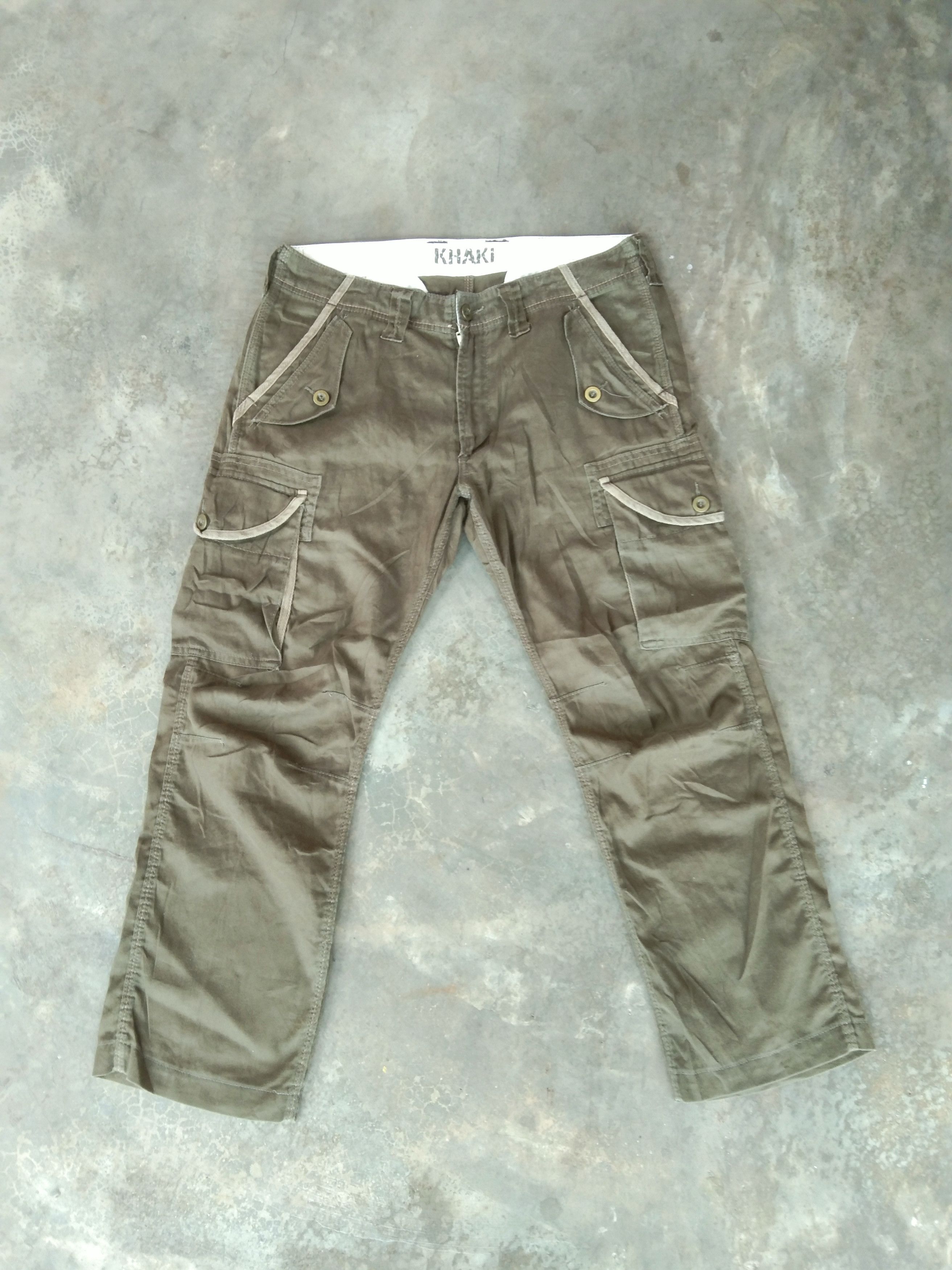 Japanese Brand Vintage Edwin Japanese Cargo Pants 34x27 Size US 34 / EU 50 - 2 Thumbnail