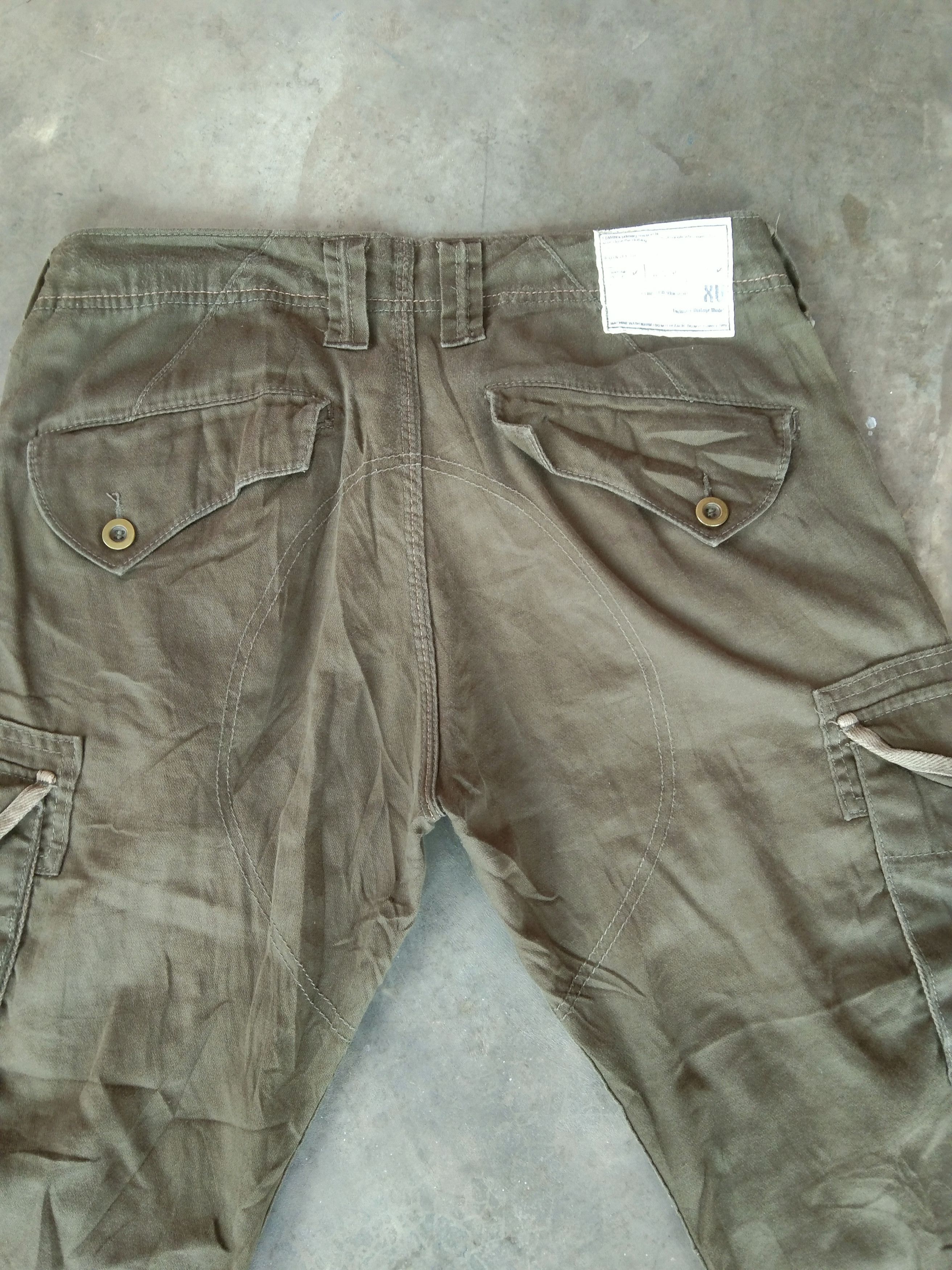 Japanese Brand Vintage Edwin Japanese Cargo Pants 34x27 Size US 34 / EU 50 - 4 Thumbnail