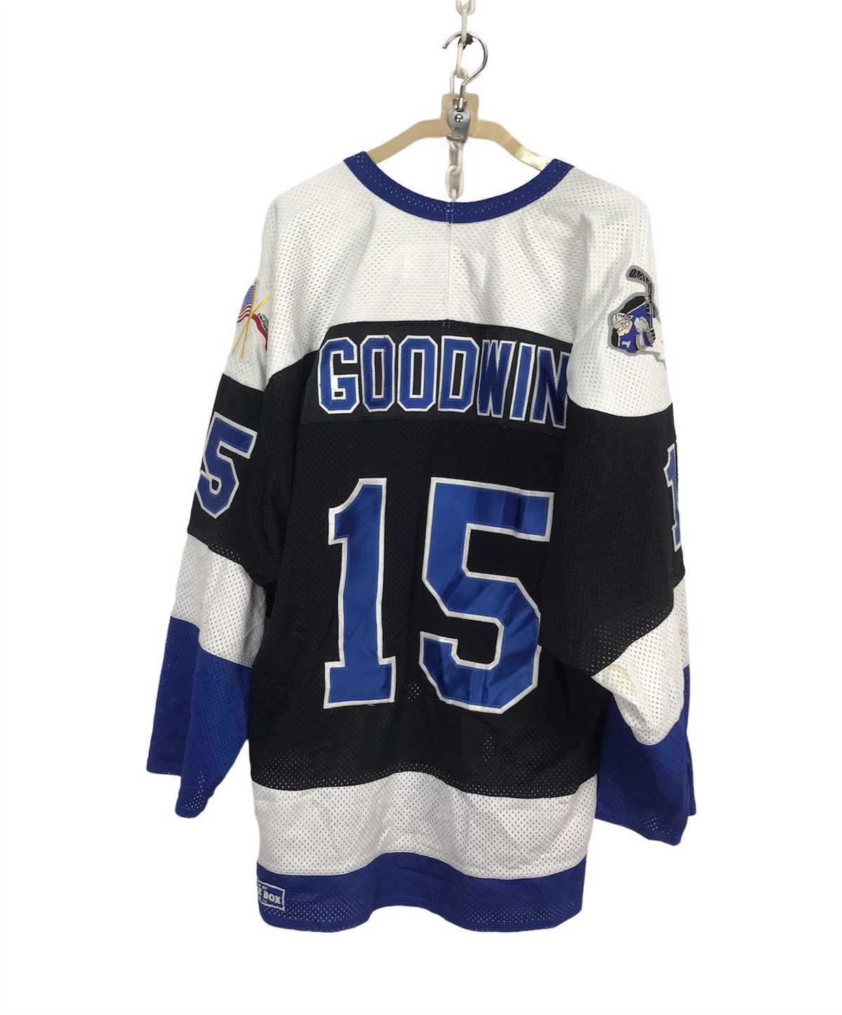 Vintage Vintage ice hockey jersey with patches by bakka sport Size US L / EU 52-54 / 3 - 2 Thumbnail