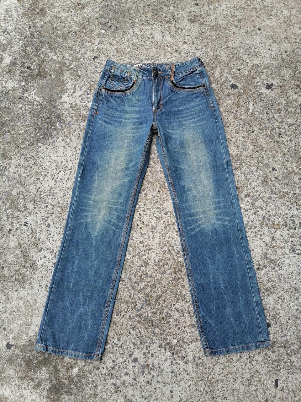 Japanese Brand Osaka Big Train Nice Design Denim Jeans Size US 30 / EU 46 - 3 Thumbnail