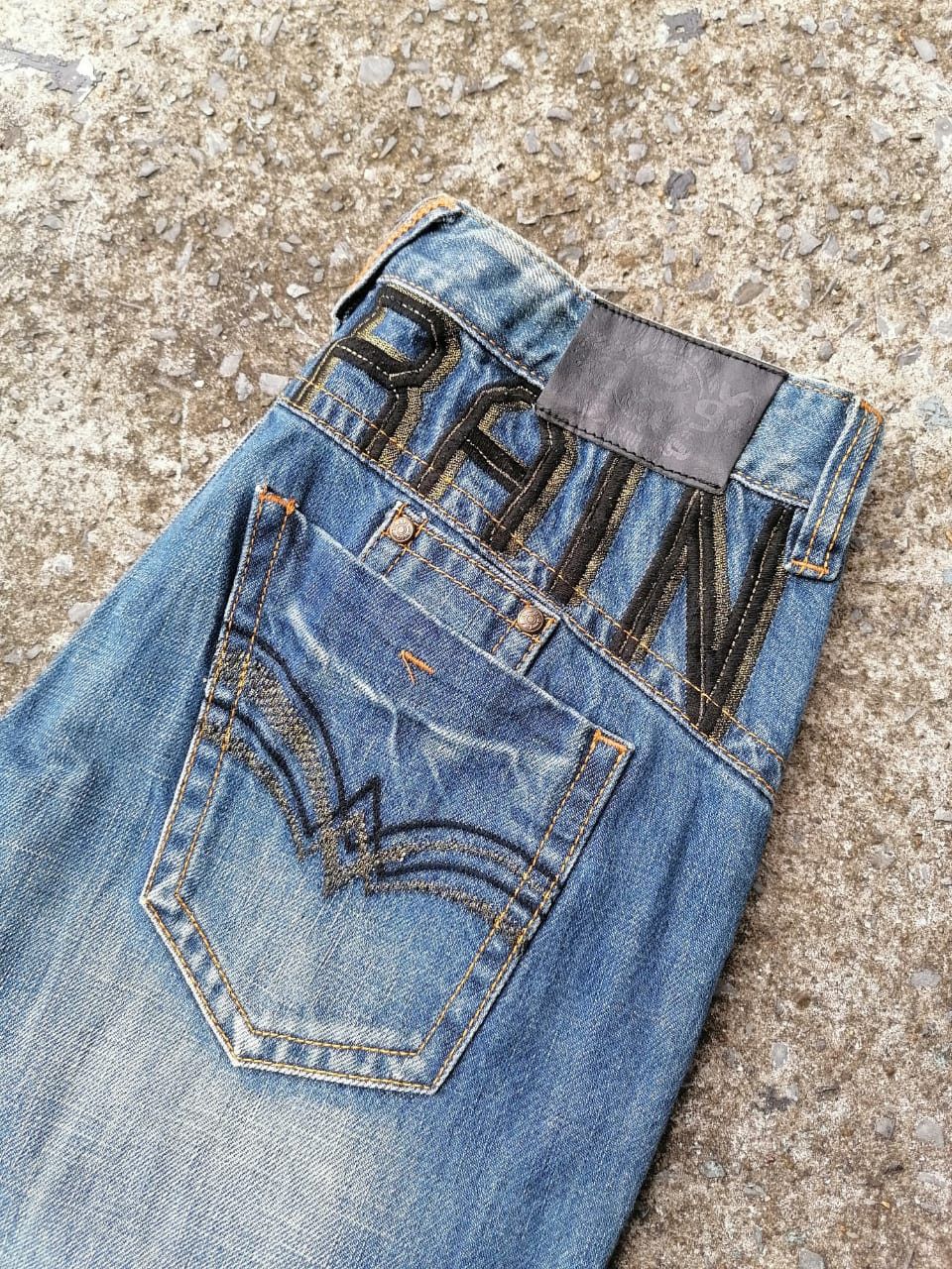 Japanese Brand Osaka Big Train Nice Design Denim Jeans Size US 30 / EU 46 - 6 Thumbnail