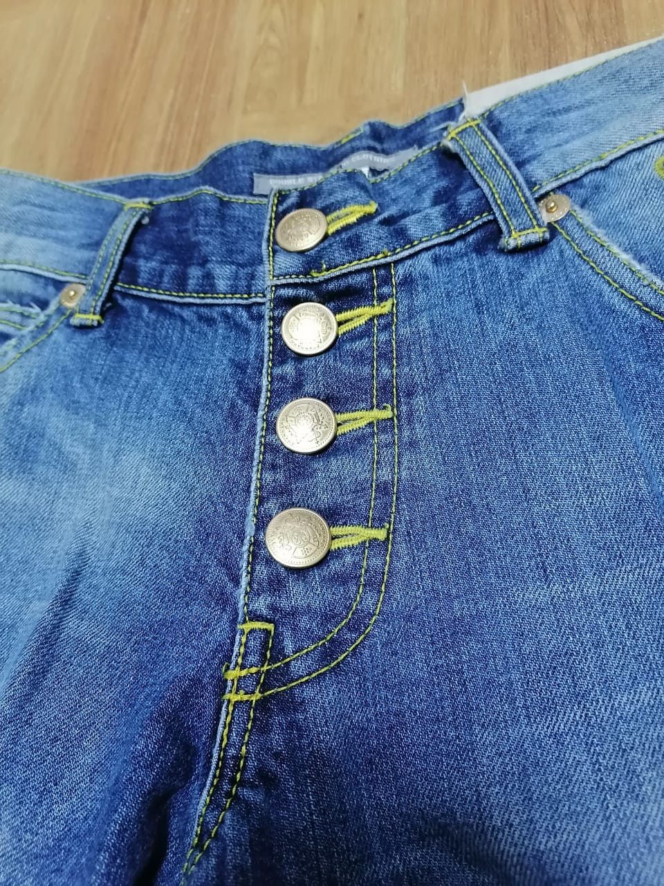 Japanese Brand Double Standard Womenwear Distressed Denim Jeans Size 30" / US 8 / IT 44 - 3 Thumbnail