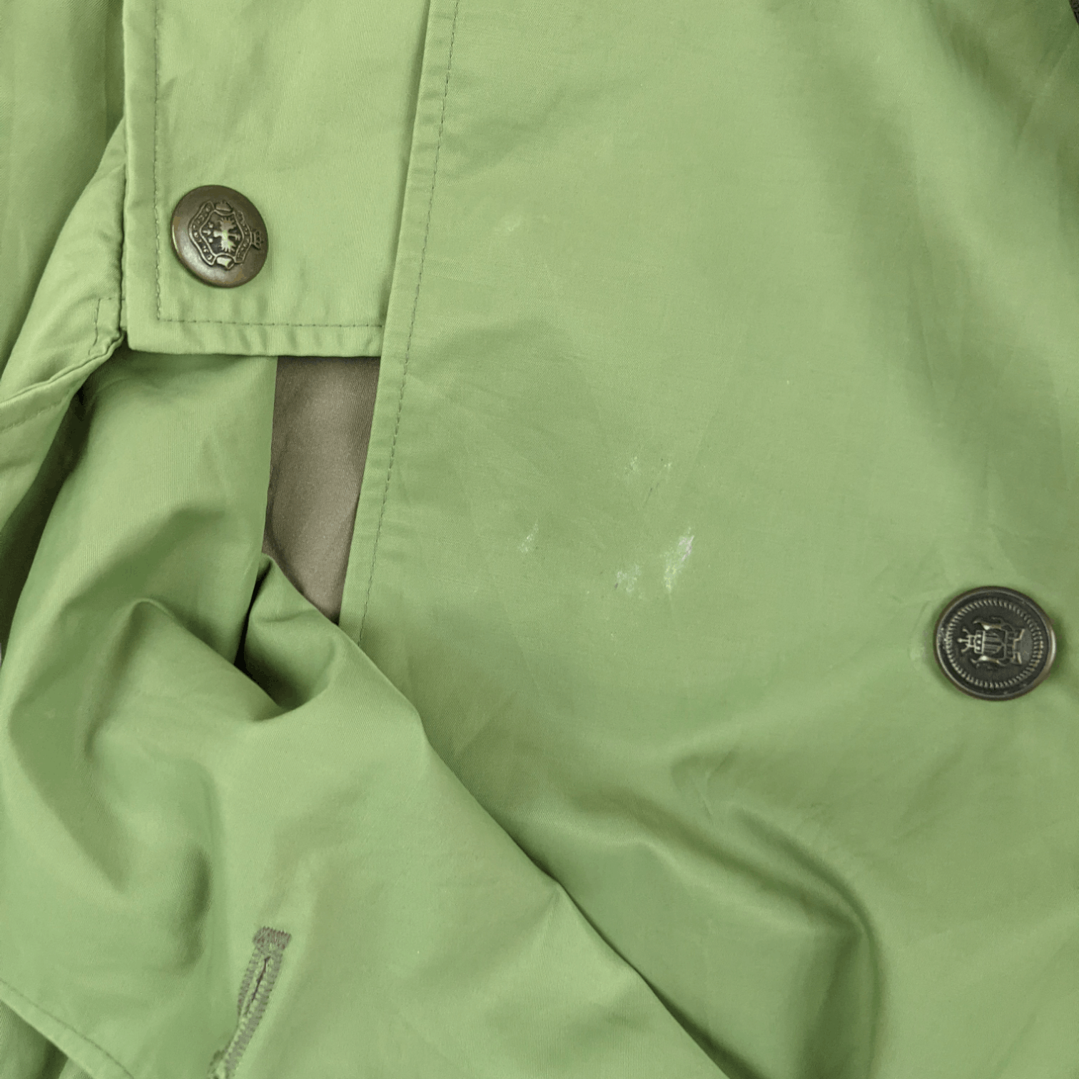 Japanese Brand Vintage BOSCH Long Trench Coat Size XS / US 0-2 / IT 36-38 - 7 Thumbnail