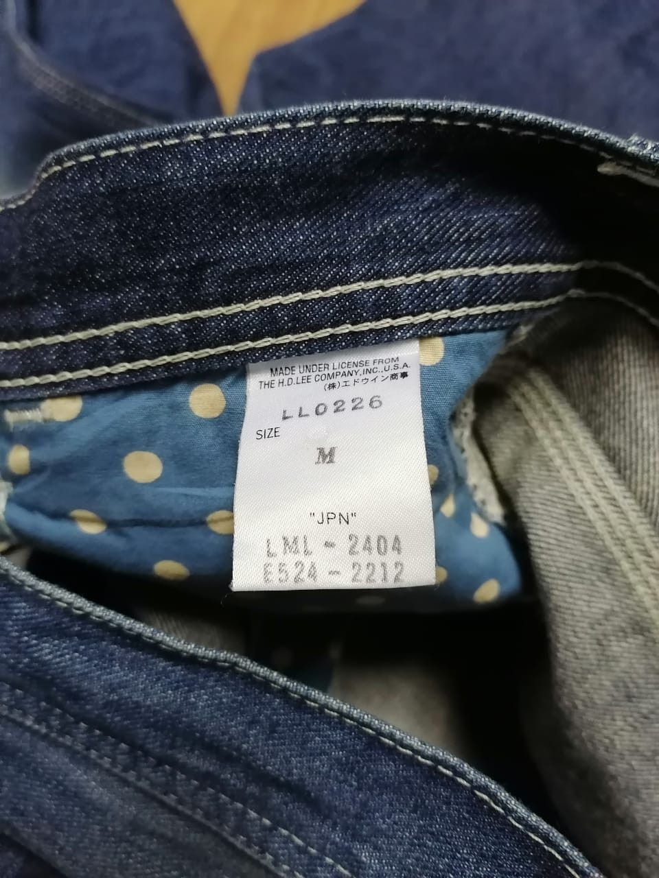 Japanese Brand Lee LL0226 Denim Jeans Size US 32 / EU 48 - 5 Thumbnail