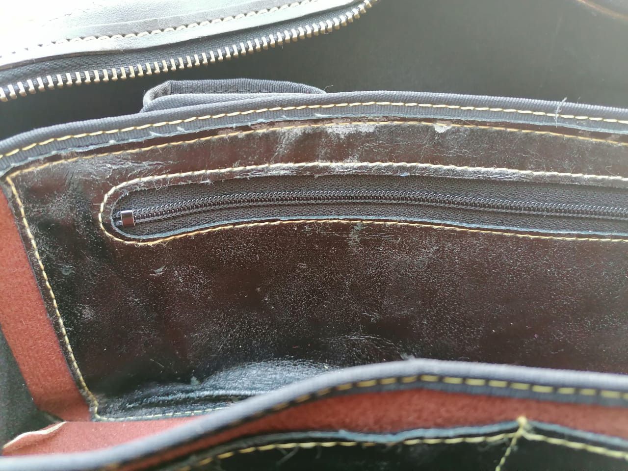 Japanese Brand Big Prosperity Tokyo Japan Leather Handbag Size ONE SIZE - 14 Thumbnail