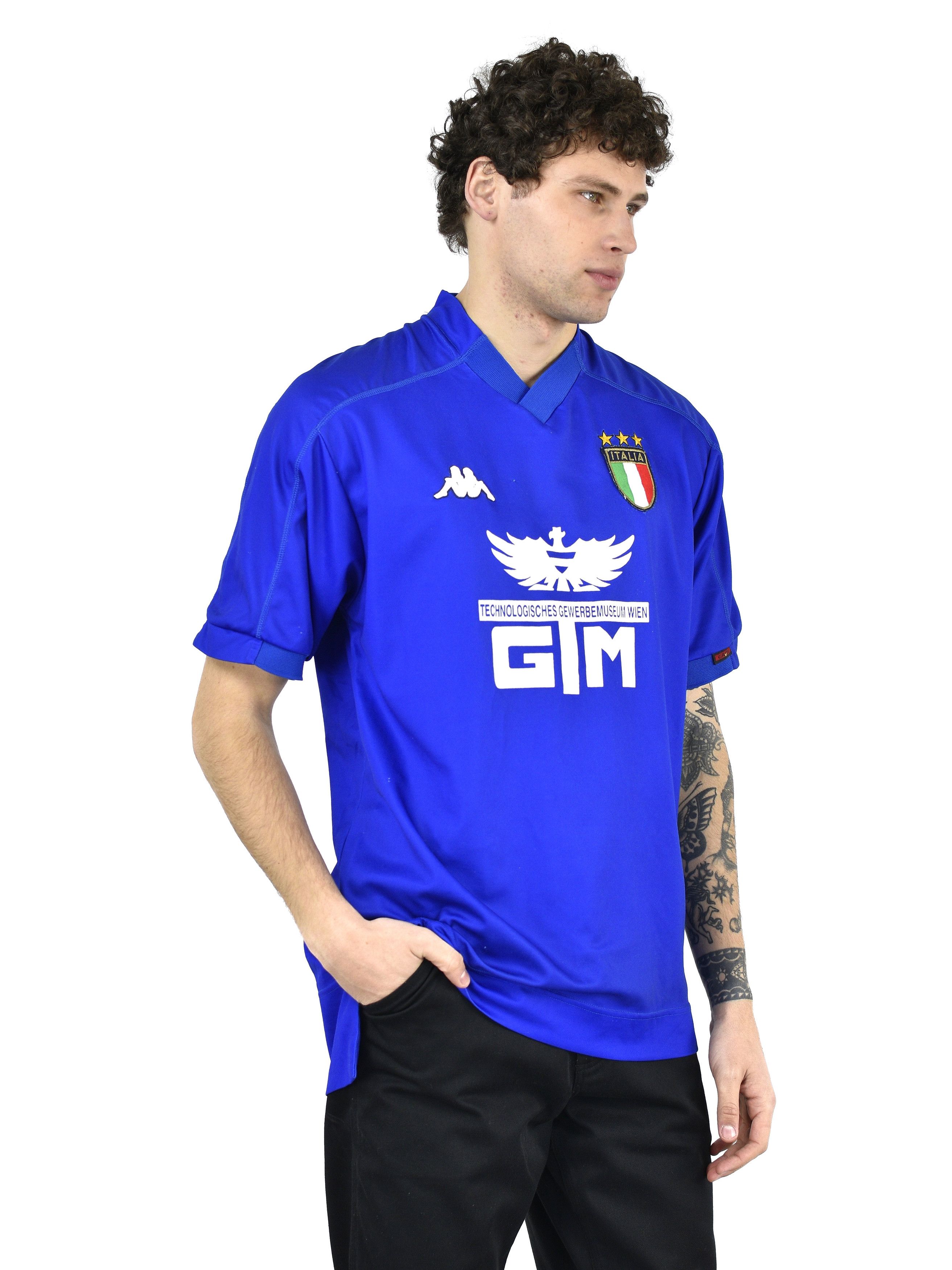 Kappa Vintage Italy 1999 2000 Jersey Kit Size US L / EU 52-54 / 3 - 3 Thumbnail