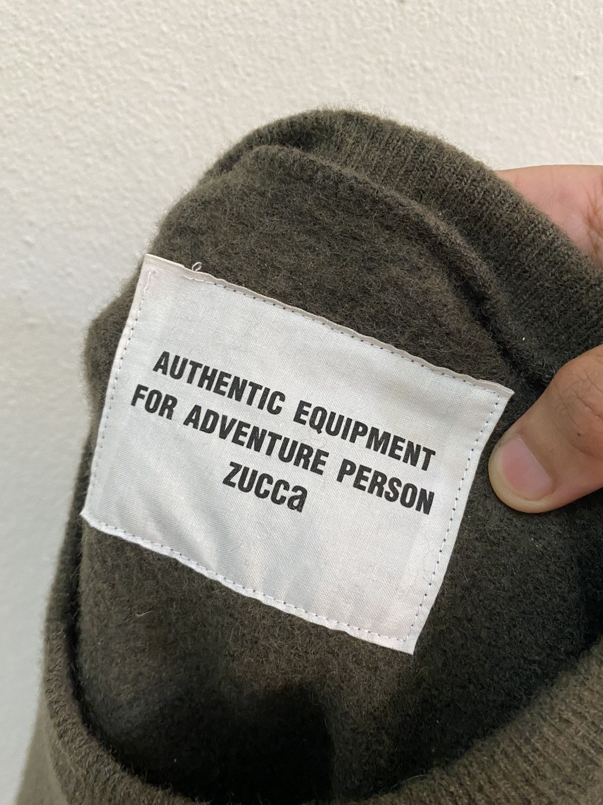 CABANE de ZUCCa ZUCCA ISSEY MIYAKE WOOL CROPPED SWEATSHIRT KANYE WEST STYLE Size US XS / EU 42 / 0 - 6 Thumbnail