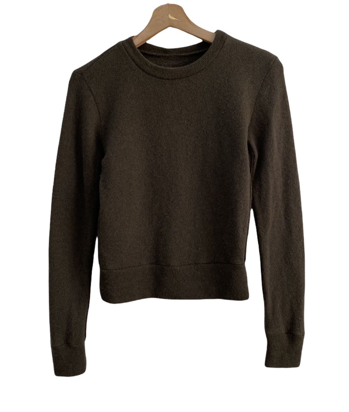 CABANE de ZUCCa ZUCCA ISSEY MIYAKE WOOL CROPPED SWEATSHIRT KANYE WEST STYLE Size US XS / EU 42 / 0 - 1 Thumbnail