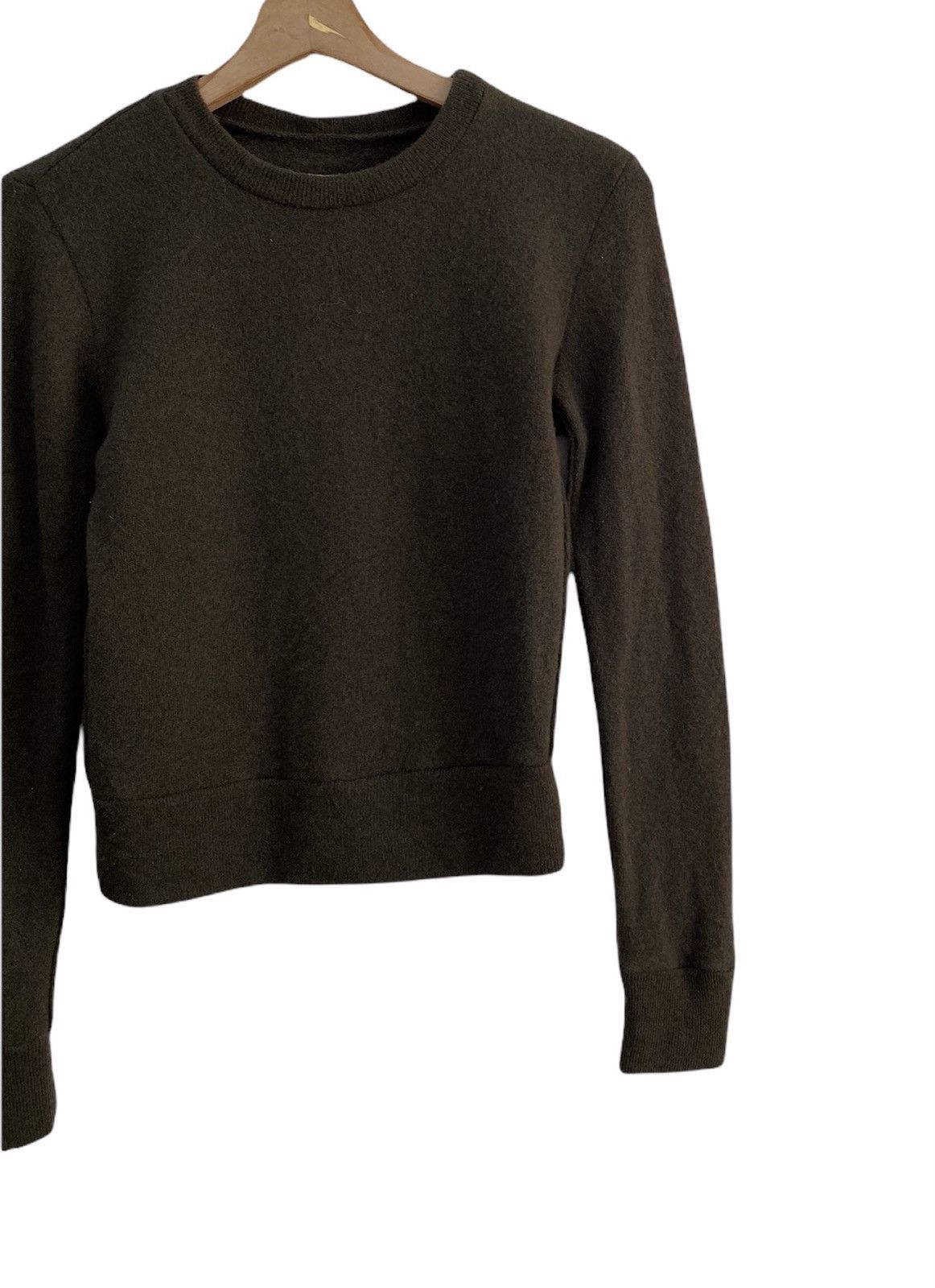 CABANE de ZUCCa ZUCCA ISSEY MIYAKE WOOL CROPPED SWEATSHIRT KANYE WEST STYLE Size US XS / EU 42 / 0 - 5 Thumbnail