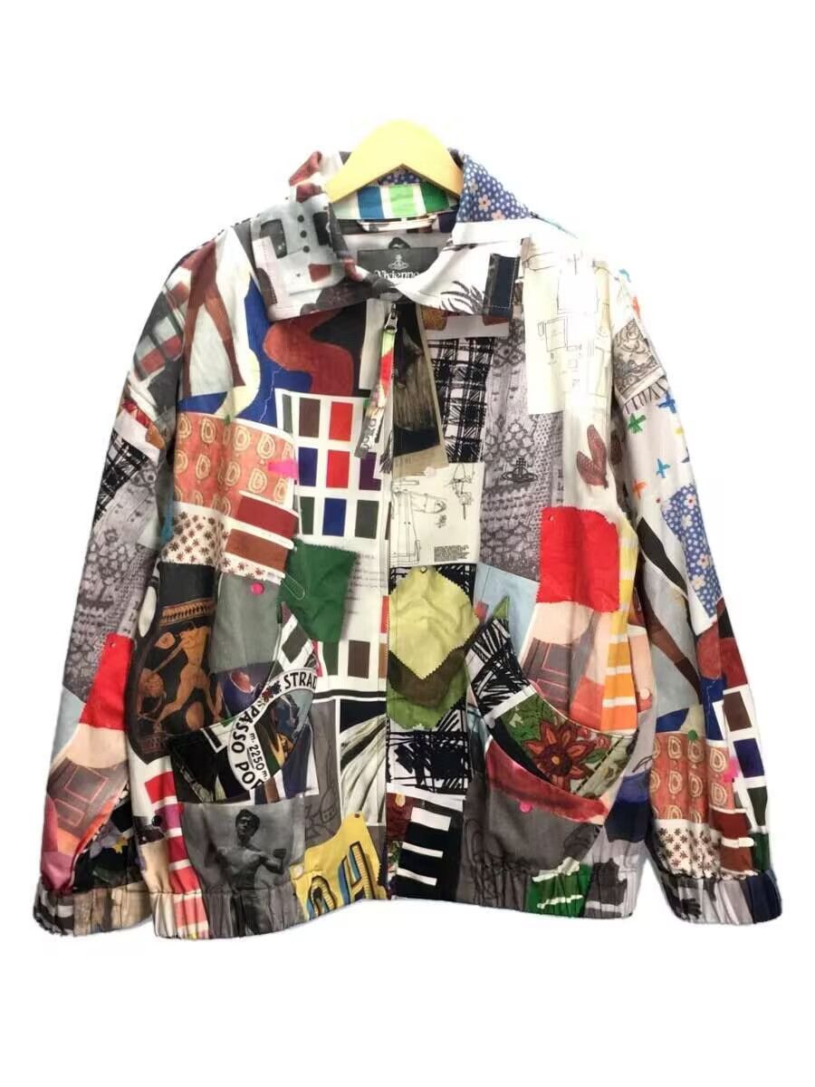 Vivienne Westwood Mood Board Graphic Print Orb Blouson Jacket | Grailed