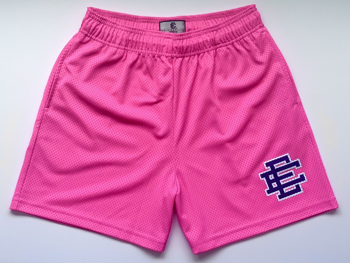 Hype Store / Eric Emanuel EE Basic Shorts Pink/Navy - Le Magasin Hype