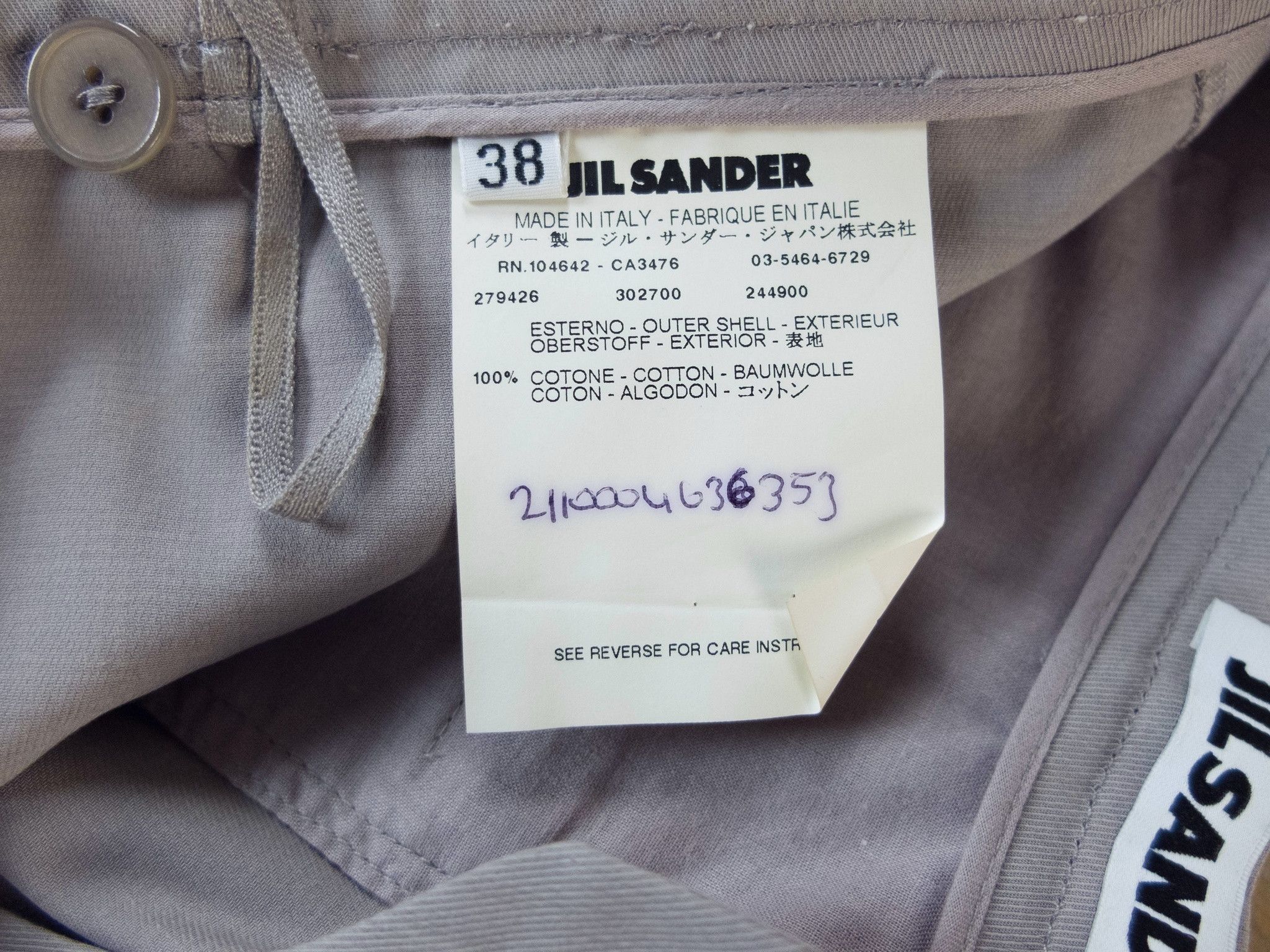 Jil Sander JIL SANDER vintage solid gray cotton mini shorts 6 38 Size 30" / US 8 / IT 44 - 6 Thumbnail