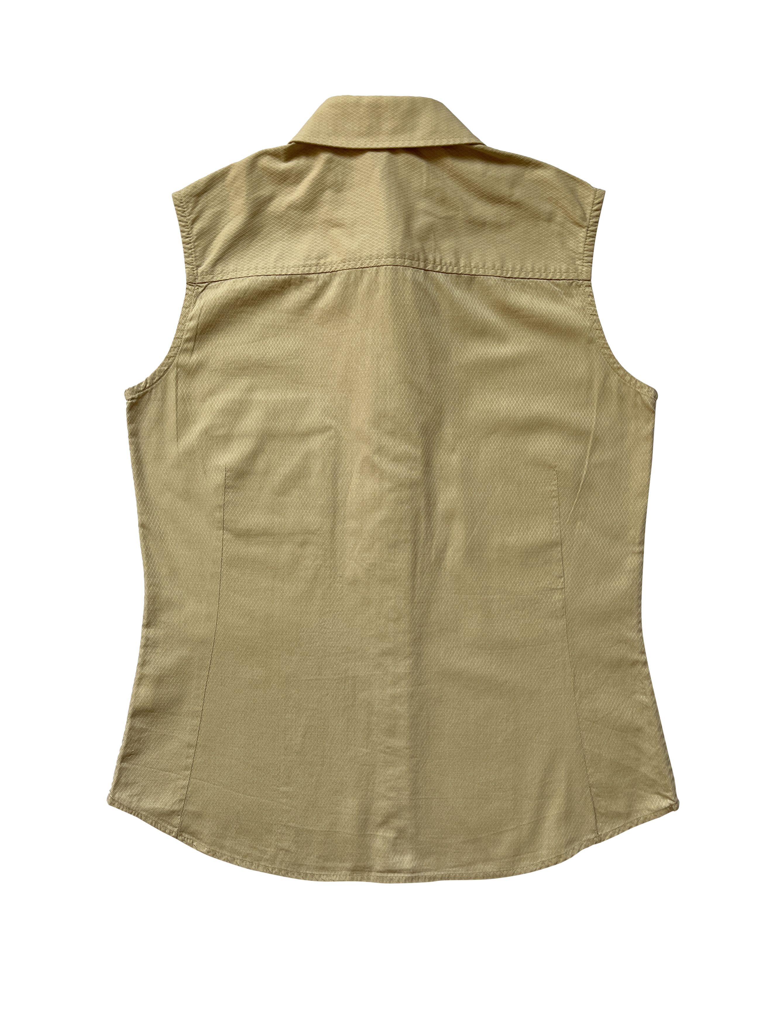 Veronique Branquinho ⚡️QUICK SALE⚡️2000s' Veronique Branquinho Sleeveless Shirt Size M / US 6-8 / IT 42-44 - 2 Thumbnail