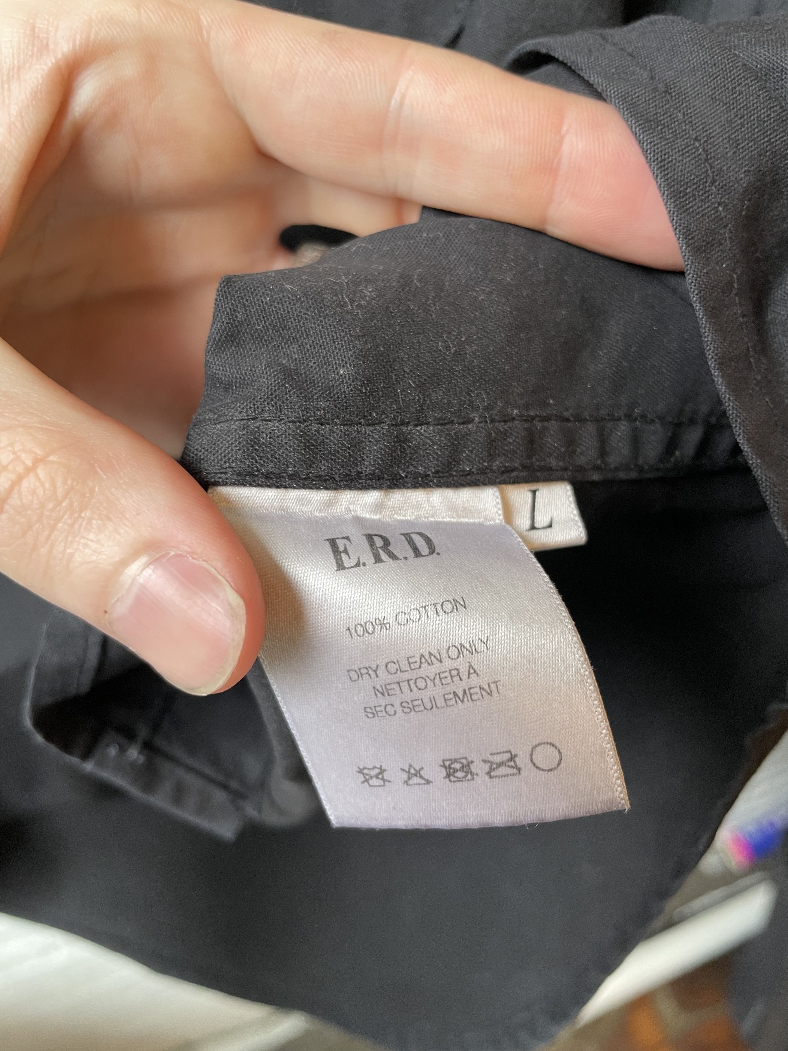 Enfants Riches Deprimes ERD BABY BLOCKS LOGO EMBROIDERY SHIRT 4GSELLER Size US L / EU 52-54 / 3 - 2 Thumbnail