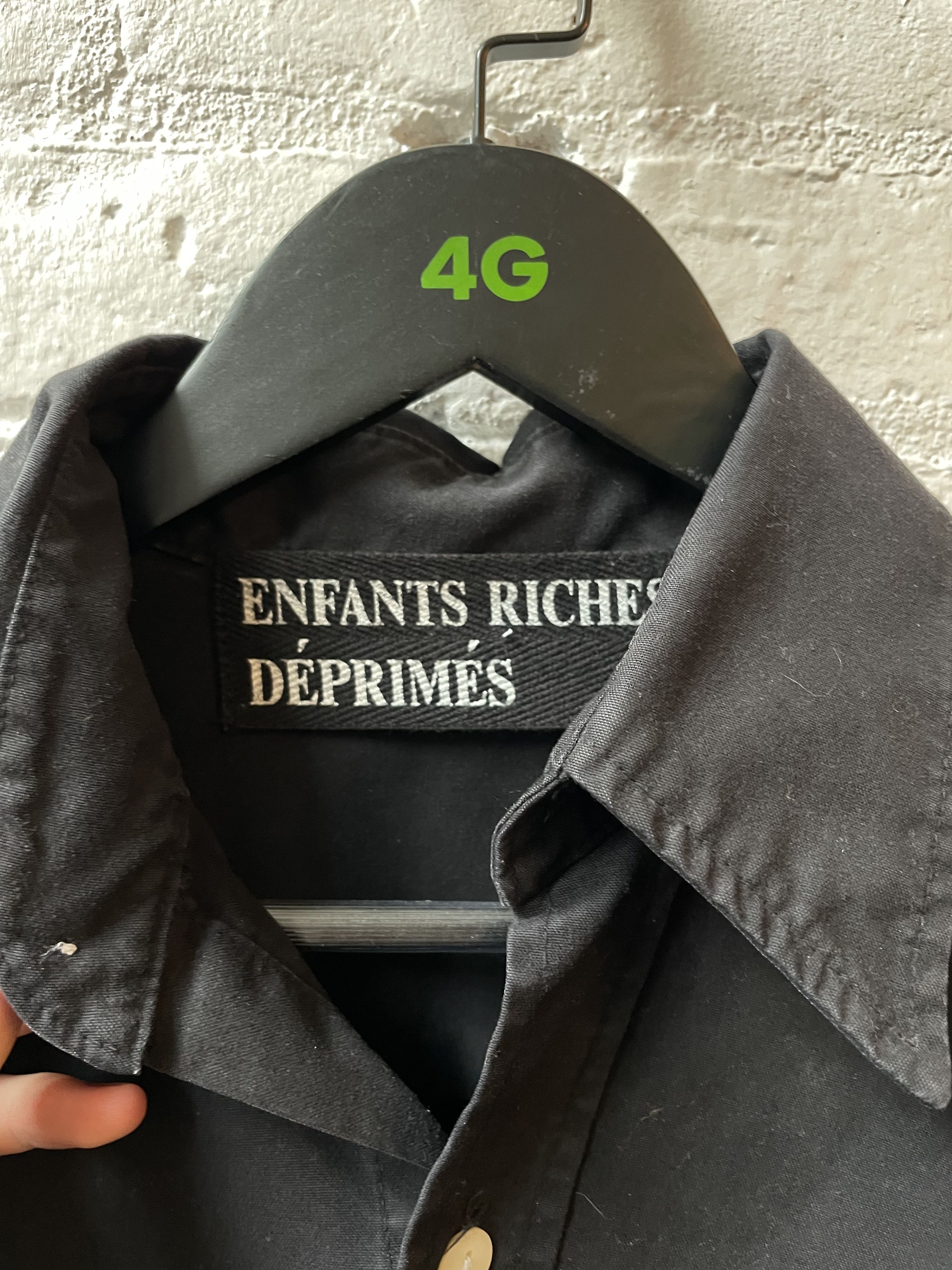 Enfants Riches Deprimes ERD BABY BLOCKS LOGO EMBROIDERY SHIRT 4GSELLER Size US L / EU 52-54 / 3 - 3 Thumbnail