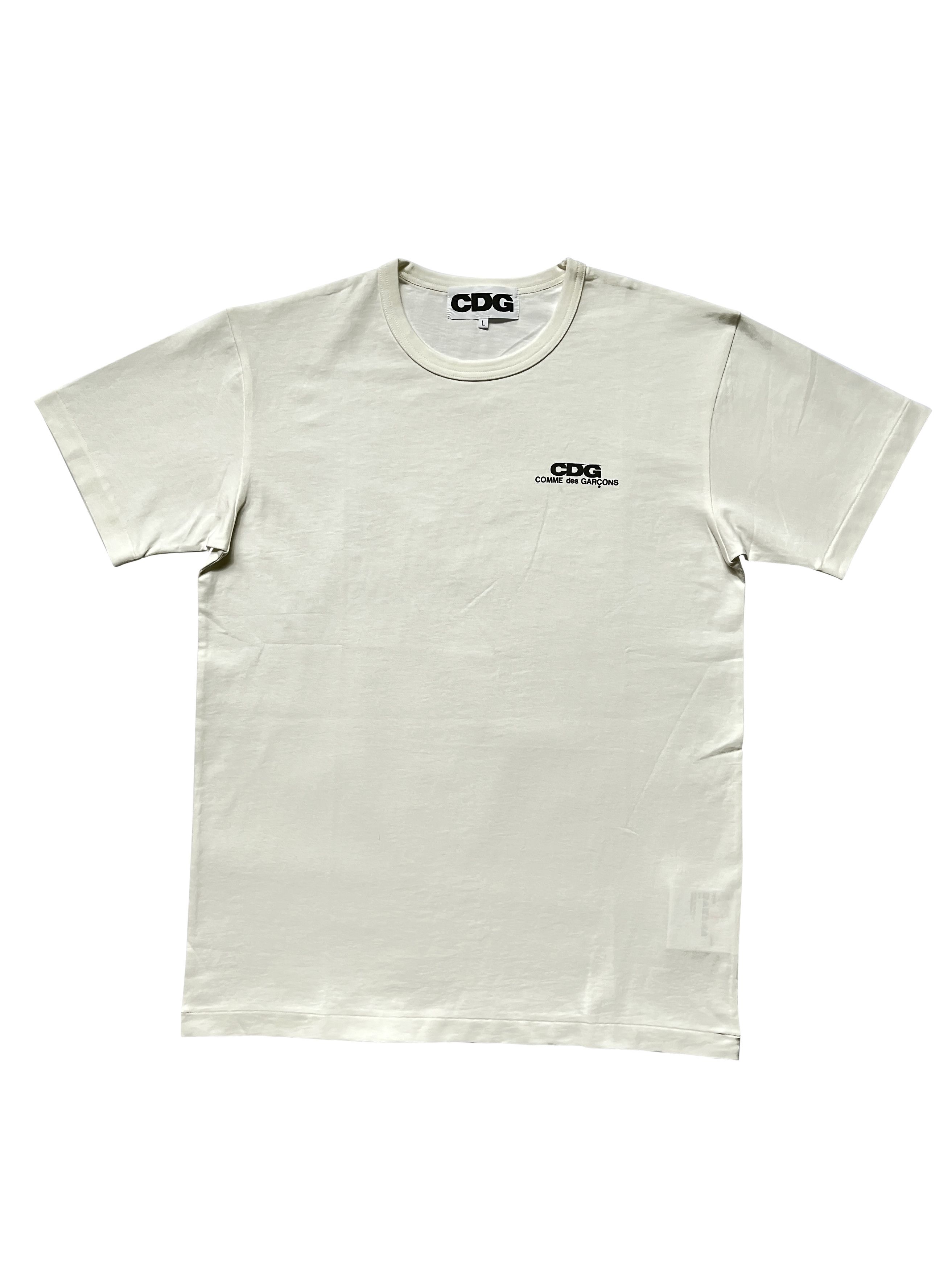 CDG by Comme des Garcons ⚡️QUICK SALE⚡️2019 Comme des Garcons CDG White Tshirt Size US L / EU 52-54 / 3 - 1 Thumbnail