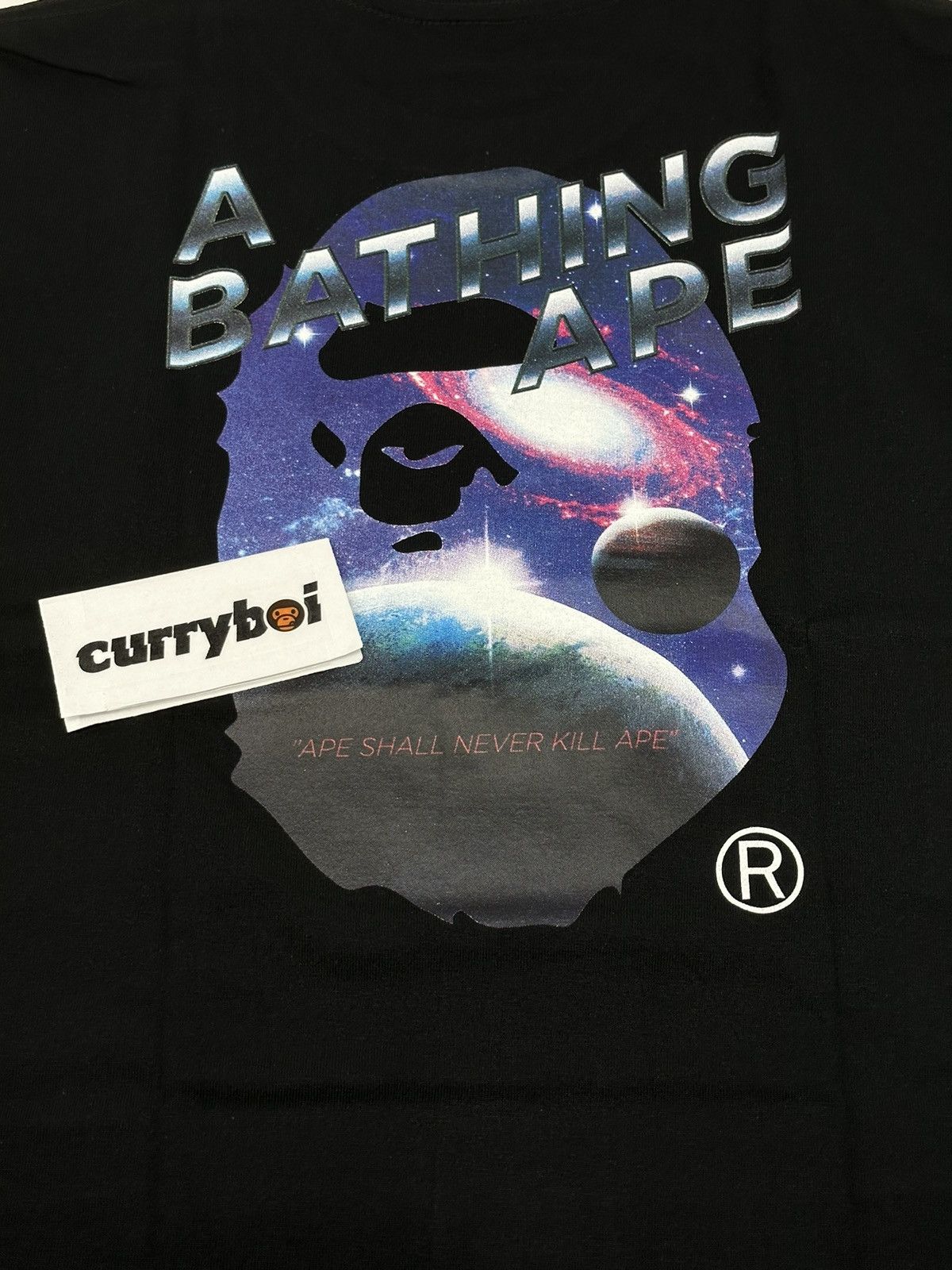Bape BAPE Galaxy Tee (SS22) Men's Black Size US S / EU 44-46 / 1 - 8 Thumbnail