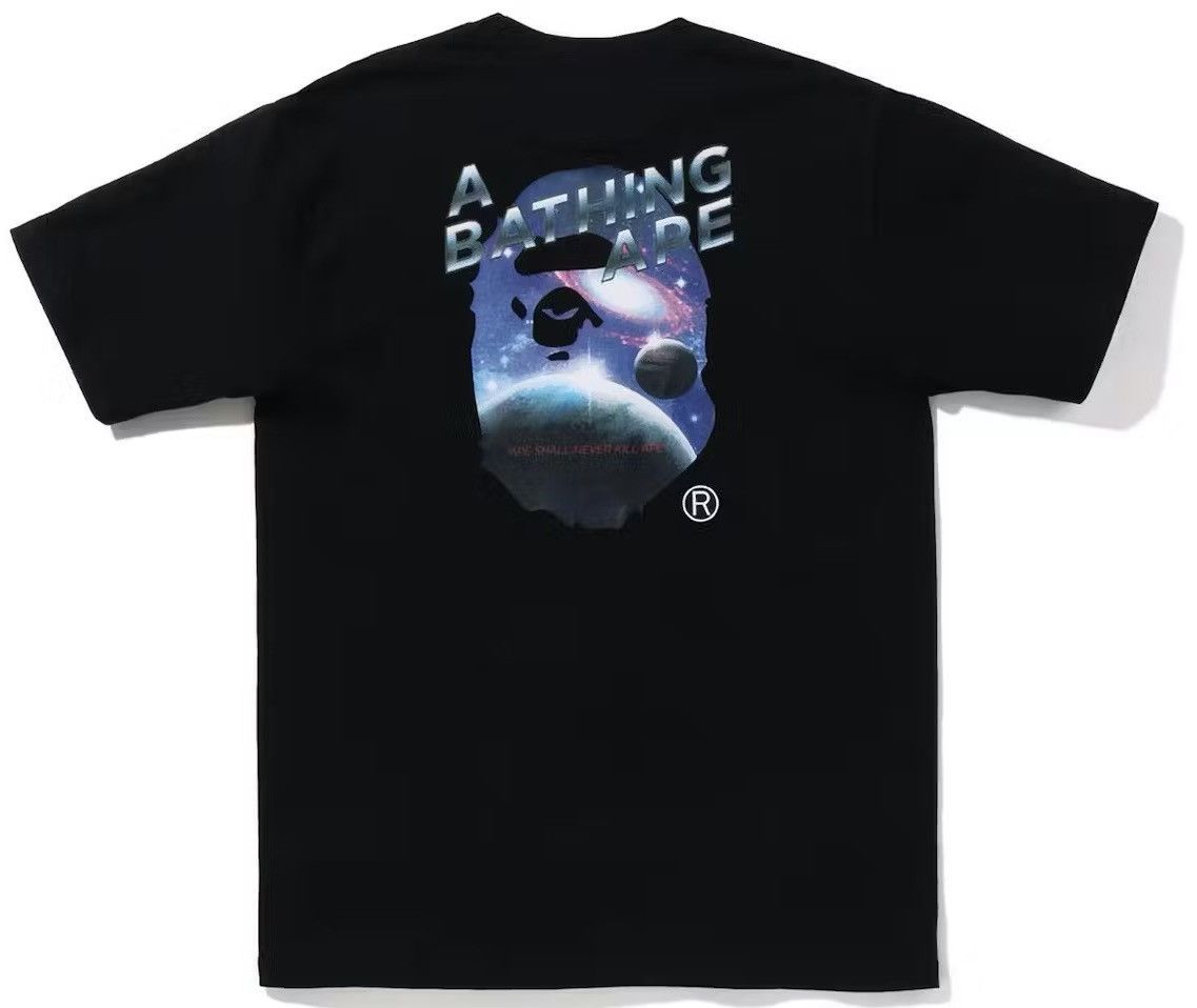 Bape BAPE Galaxy Tee (SS22) Men's Black Size US S / EU 44-46 / 1 - 3 Thumbnail